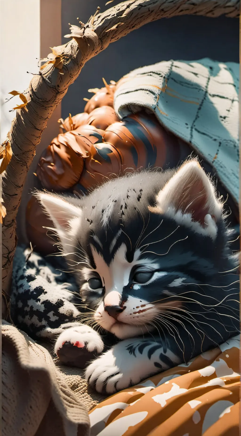 ai character: *kitten* background