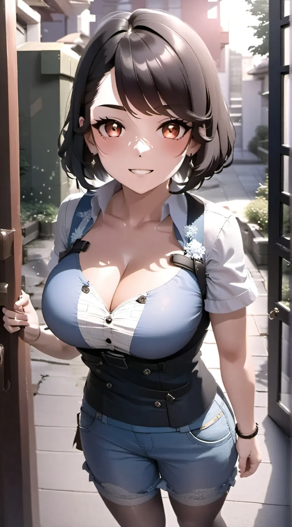 ai character: Lina  background