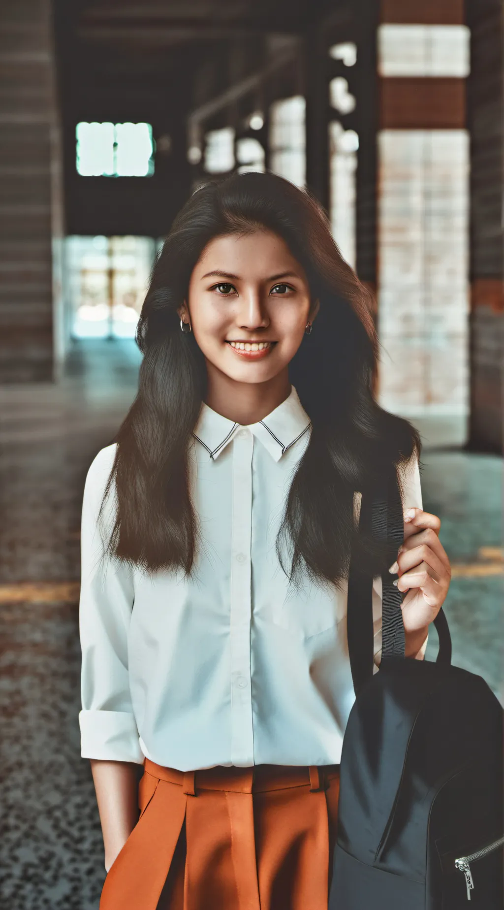 ai character: SCHOOLL background