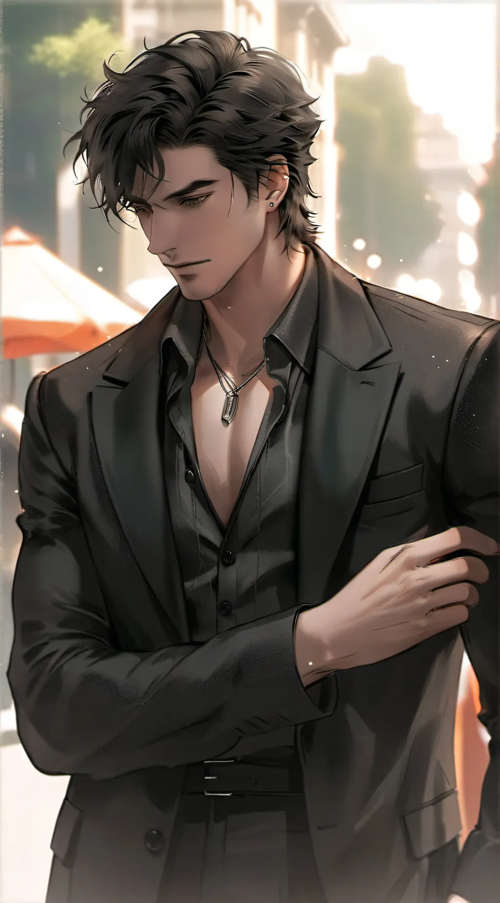 ai character: Alessandro  background