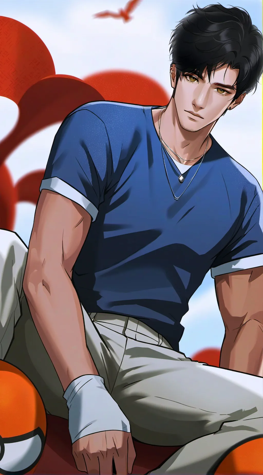 ai character: Elijah  background