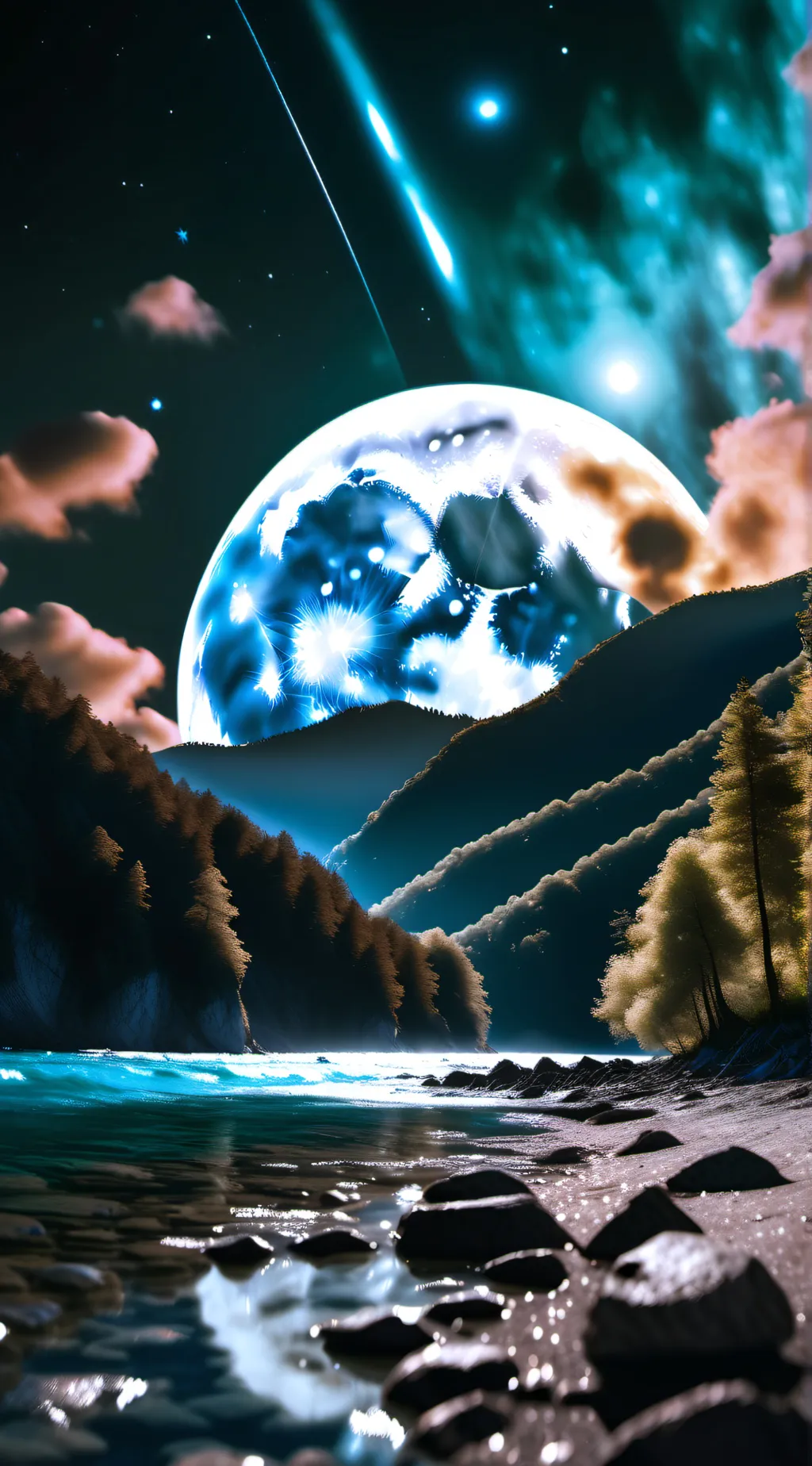 ai character: MHA X GravityFalls background