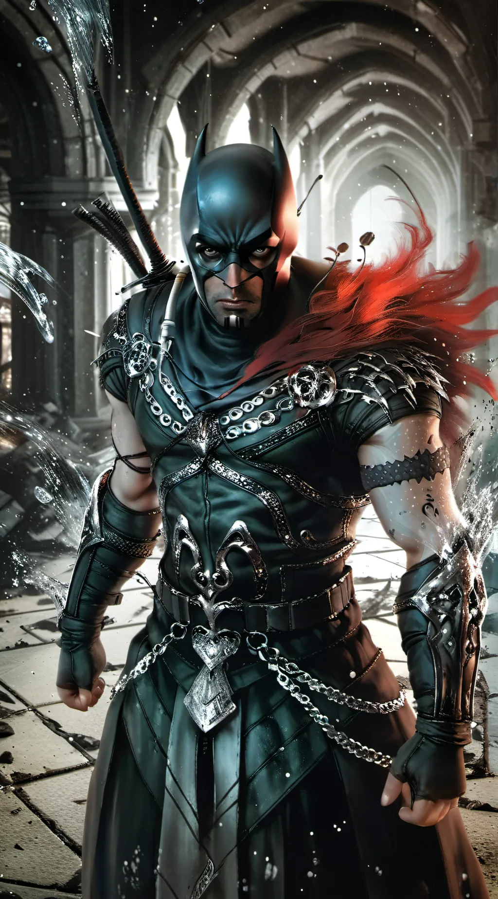 ai character: Batman background