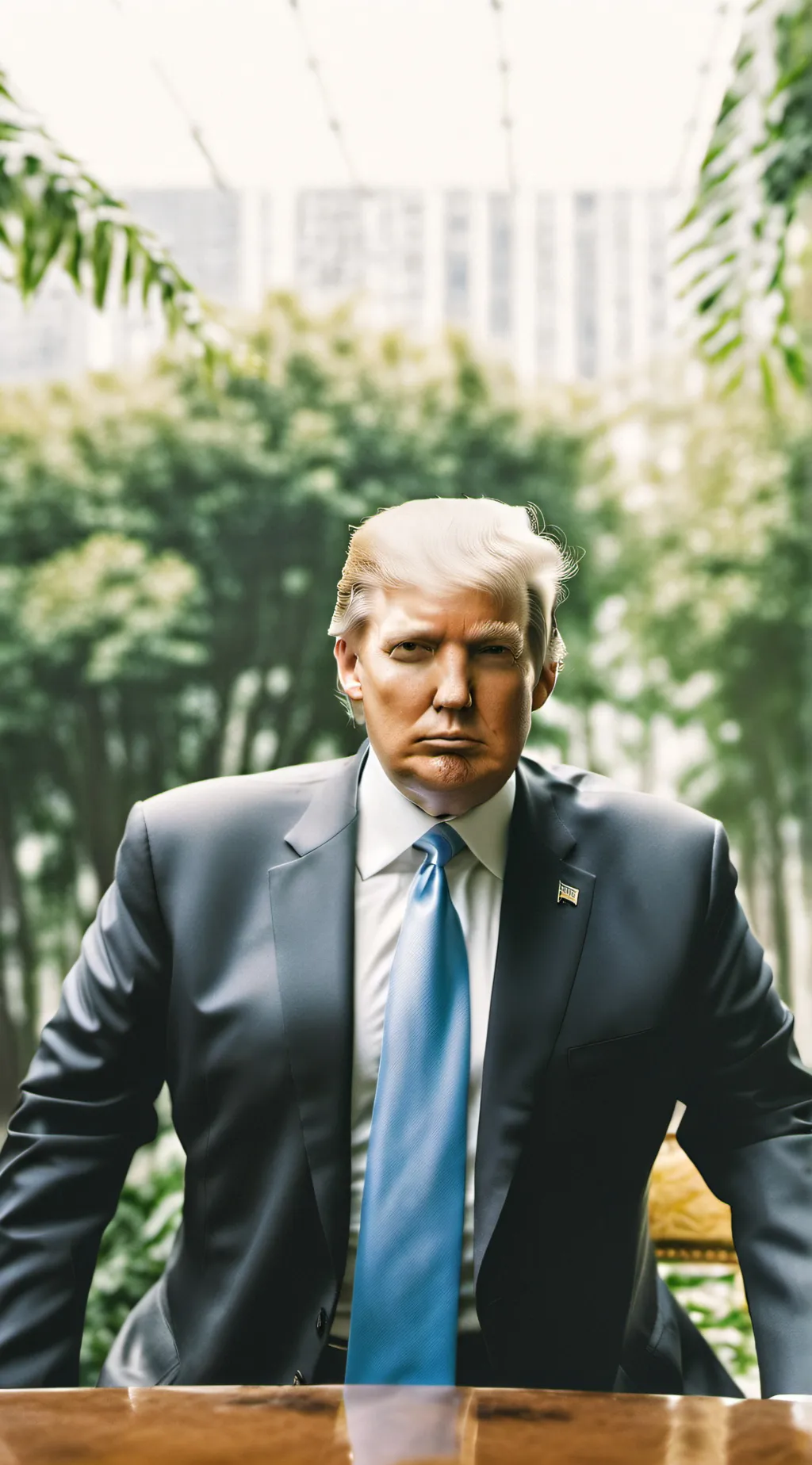 ai character: The presidents background