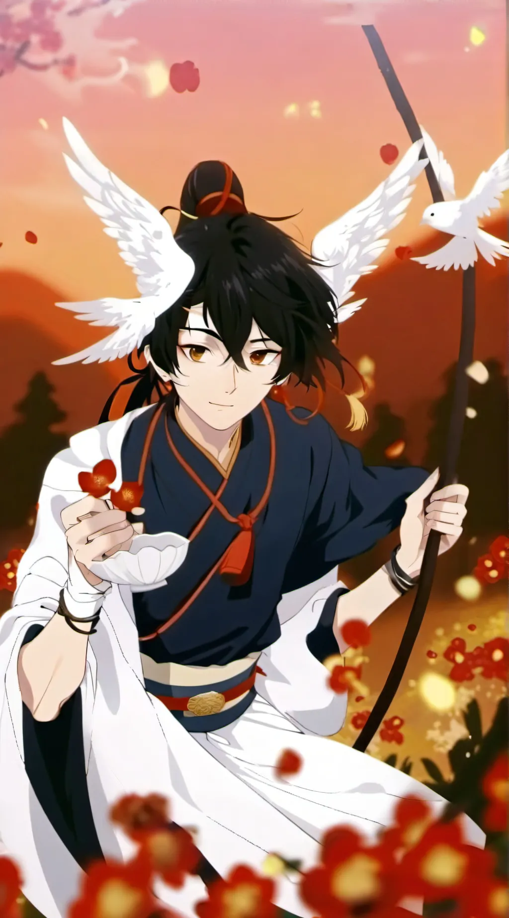 ai character: Y/N vs TOJI background