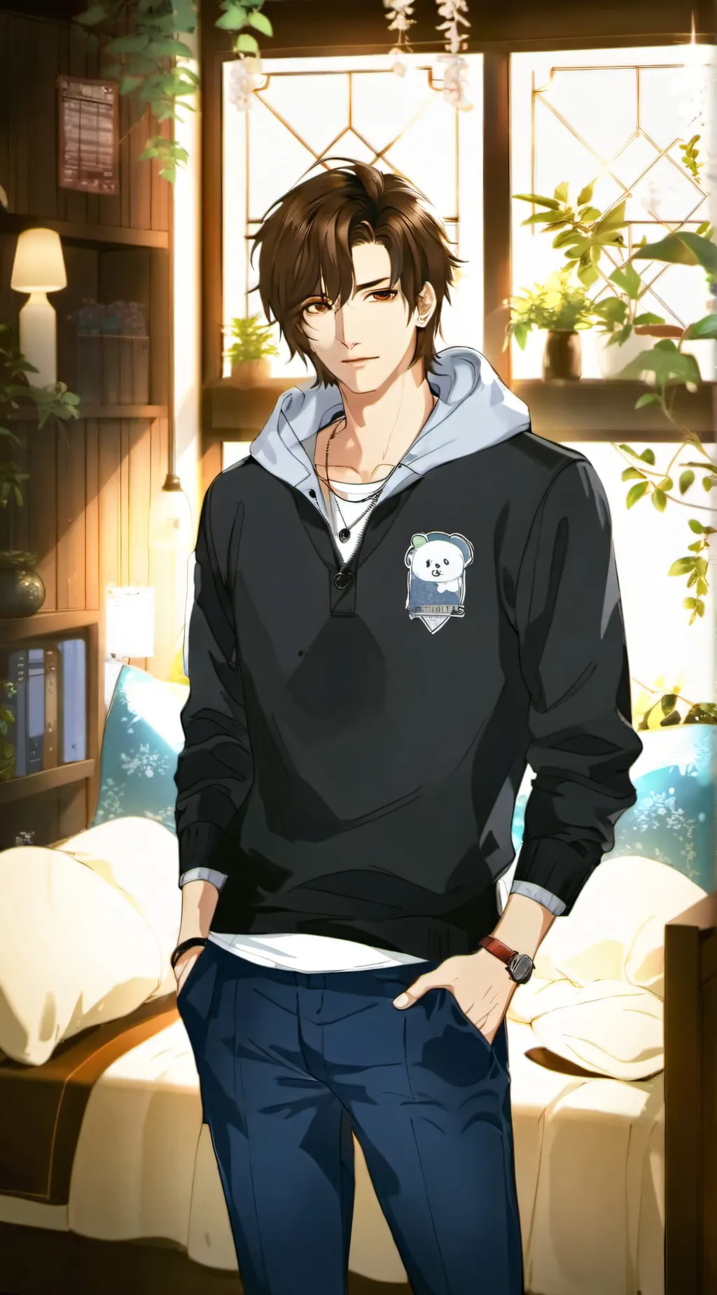 ai character: Alex background