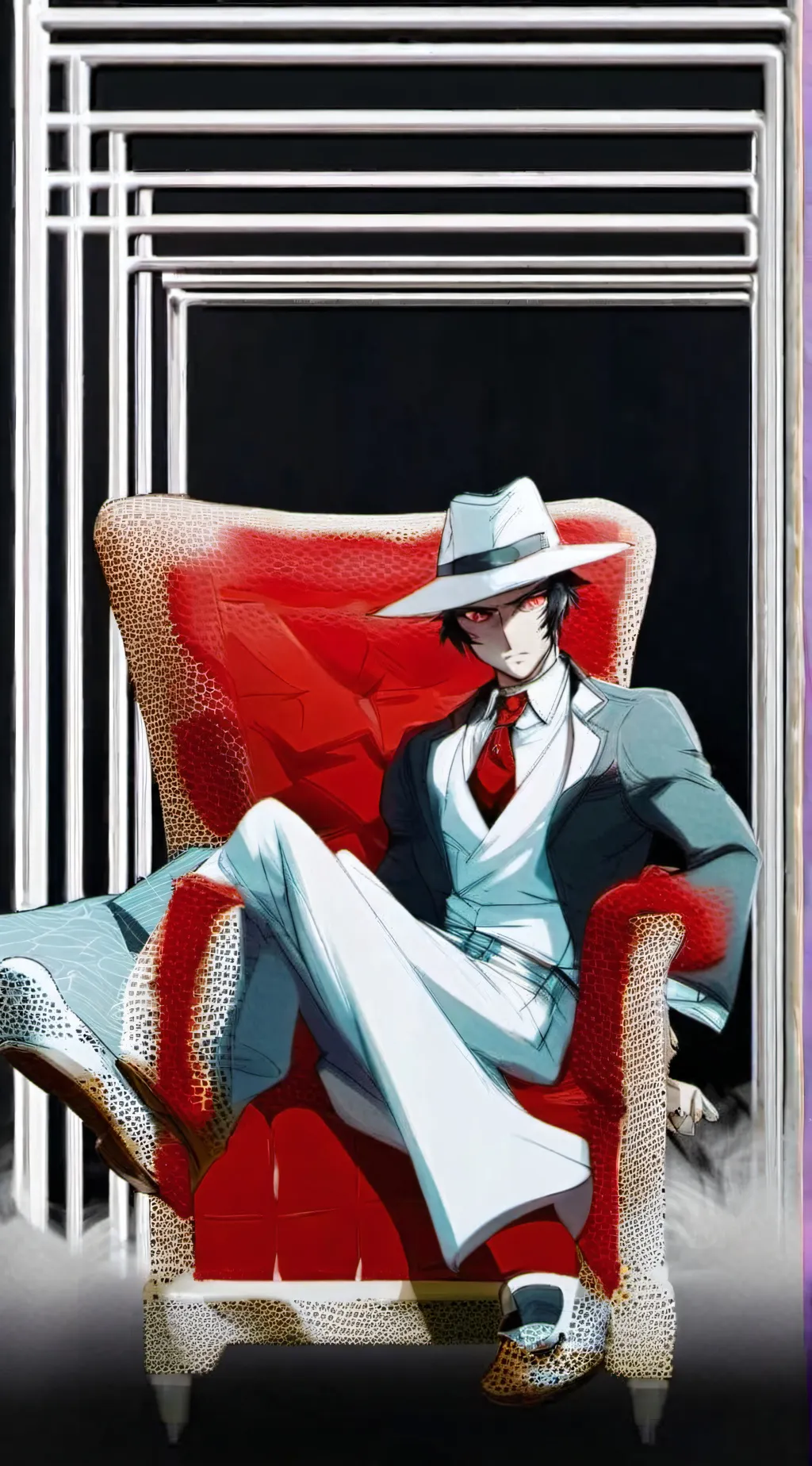 ai character: Muzan Kibutsuji background