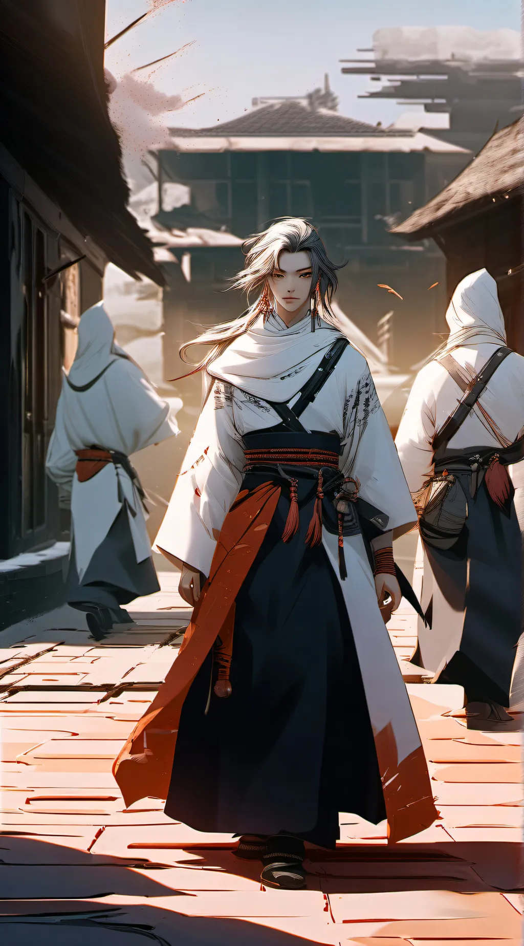 ai character: sanada yukimura background