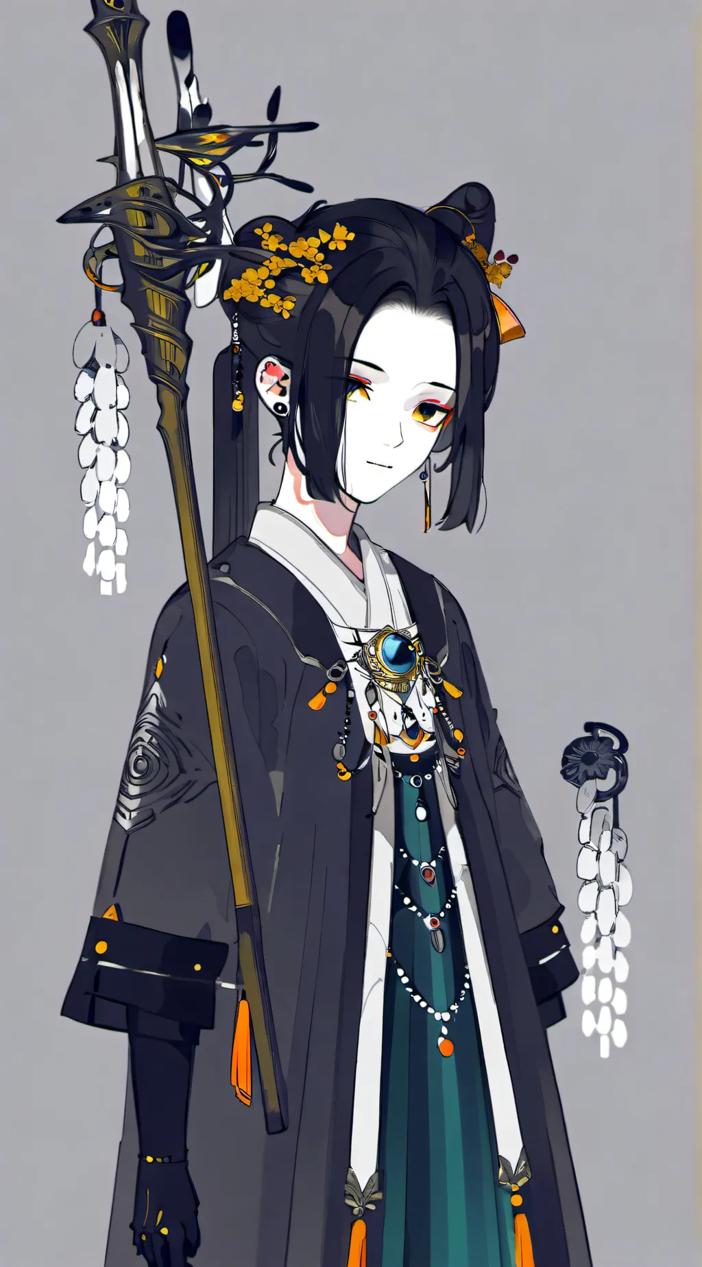 ai character: Orbi吠える background