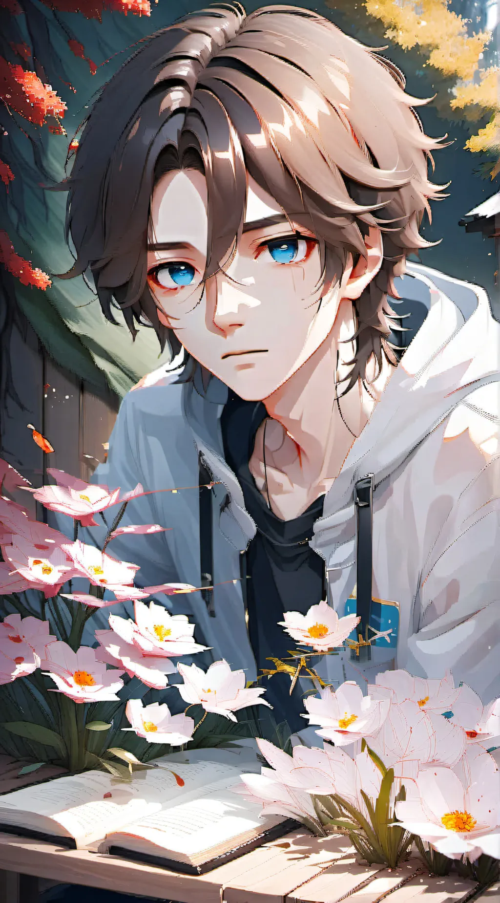 ai character: Ricky background