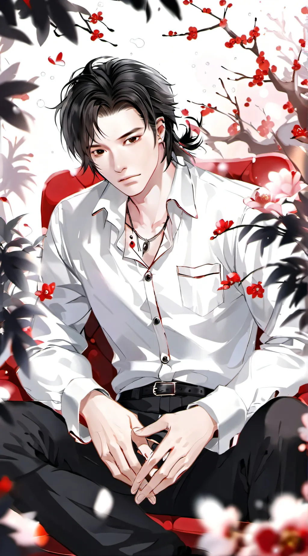 ai character: Kaz Shiro background