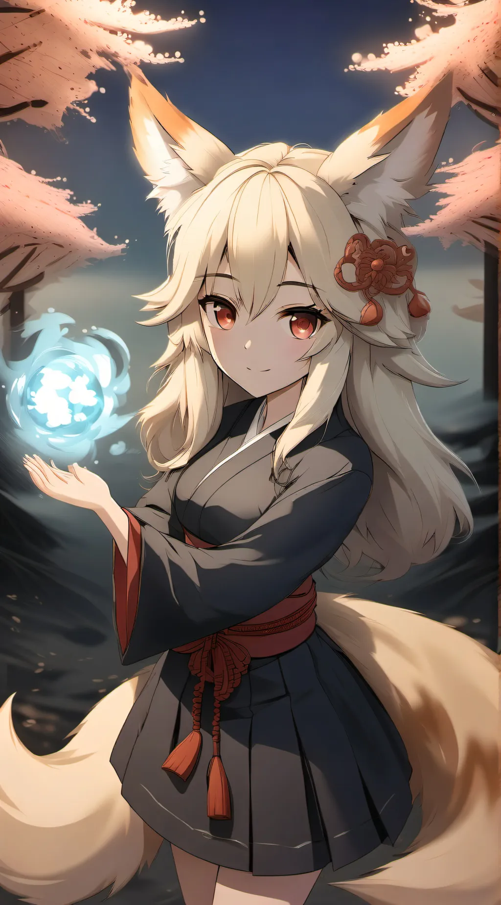 ai character: Kikoharu background