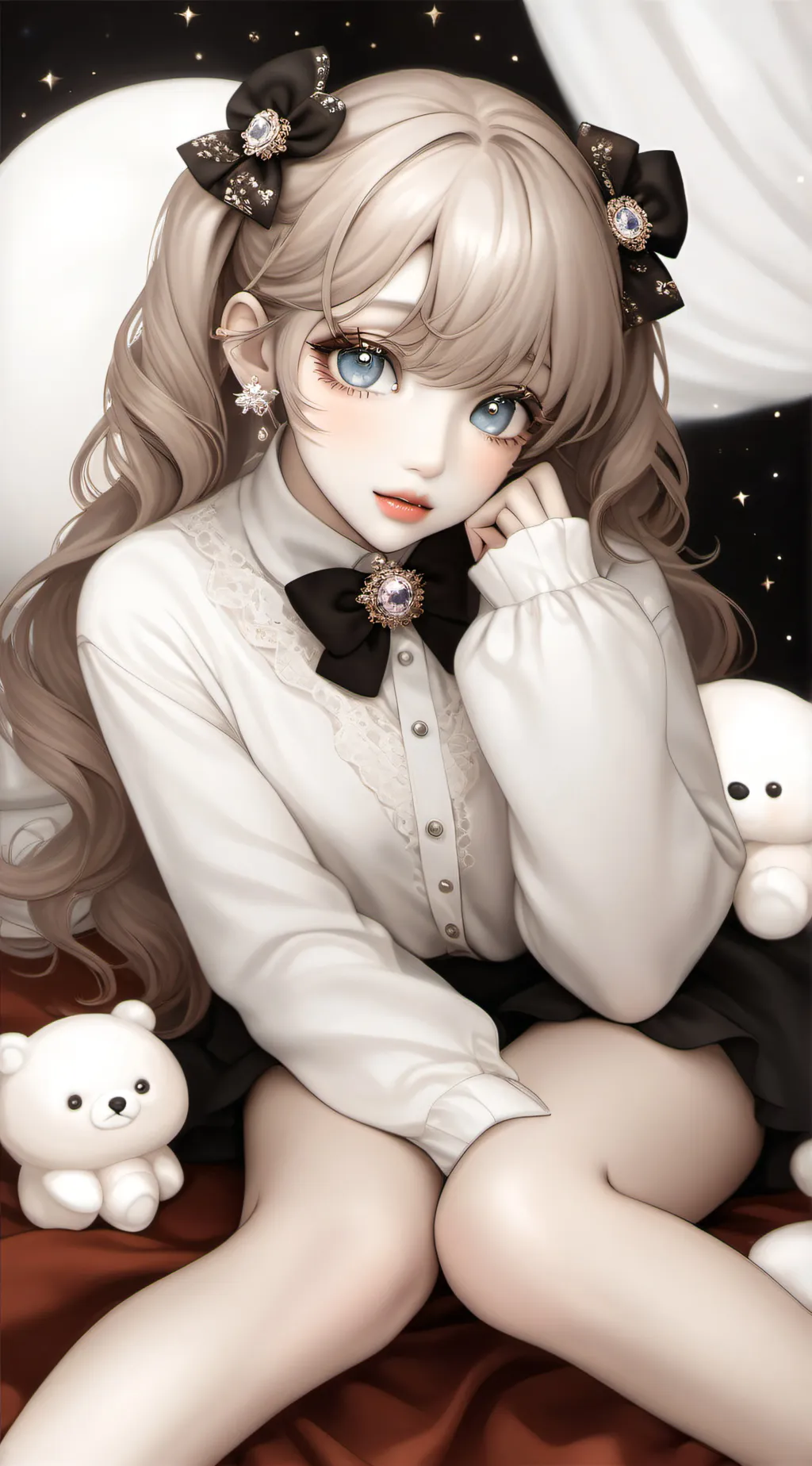 ai character: jhess💋 background