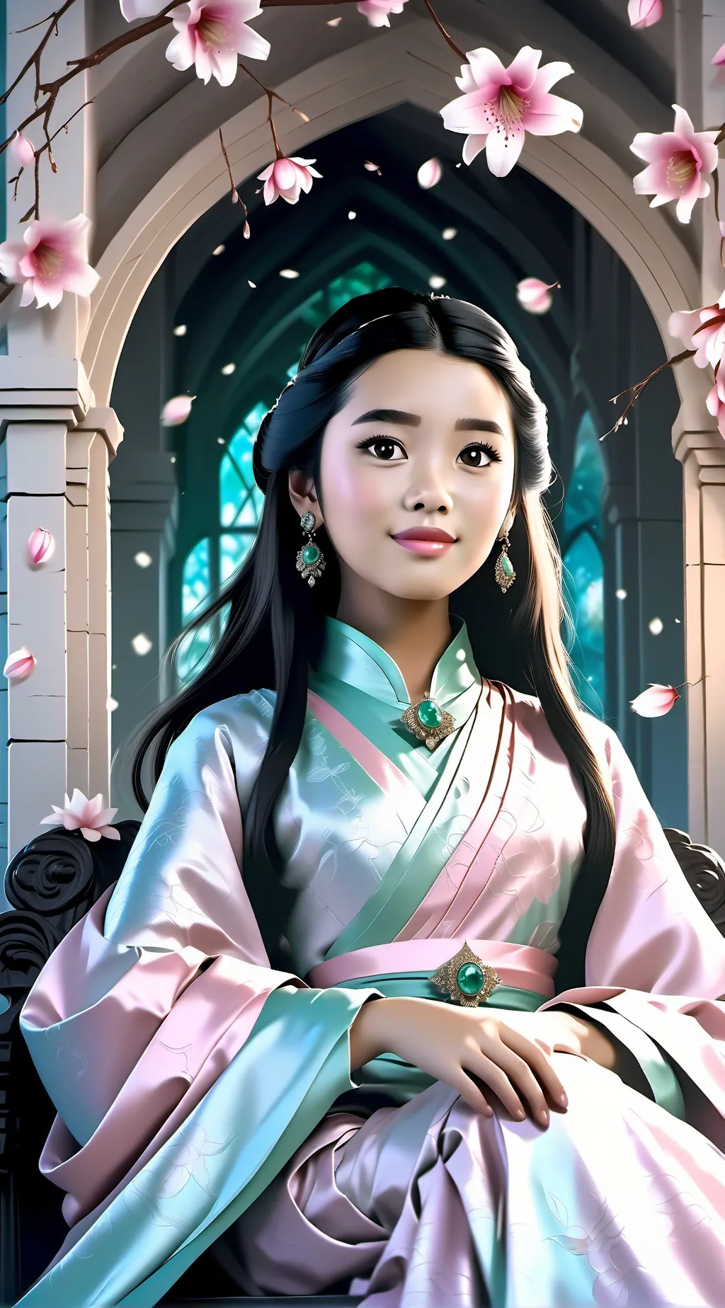 ai character: Lily background