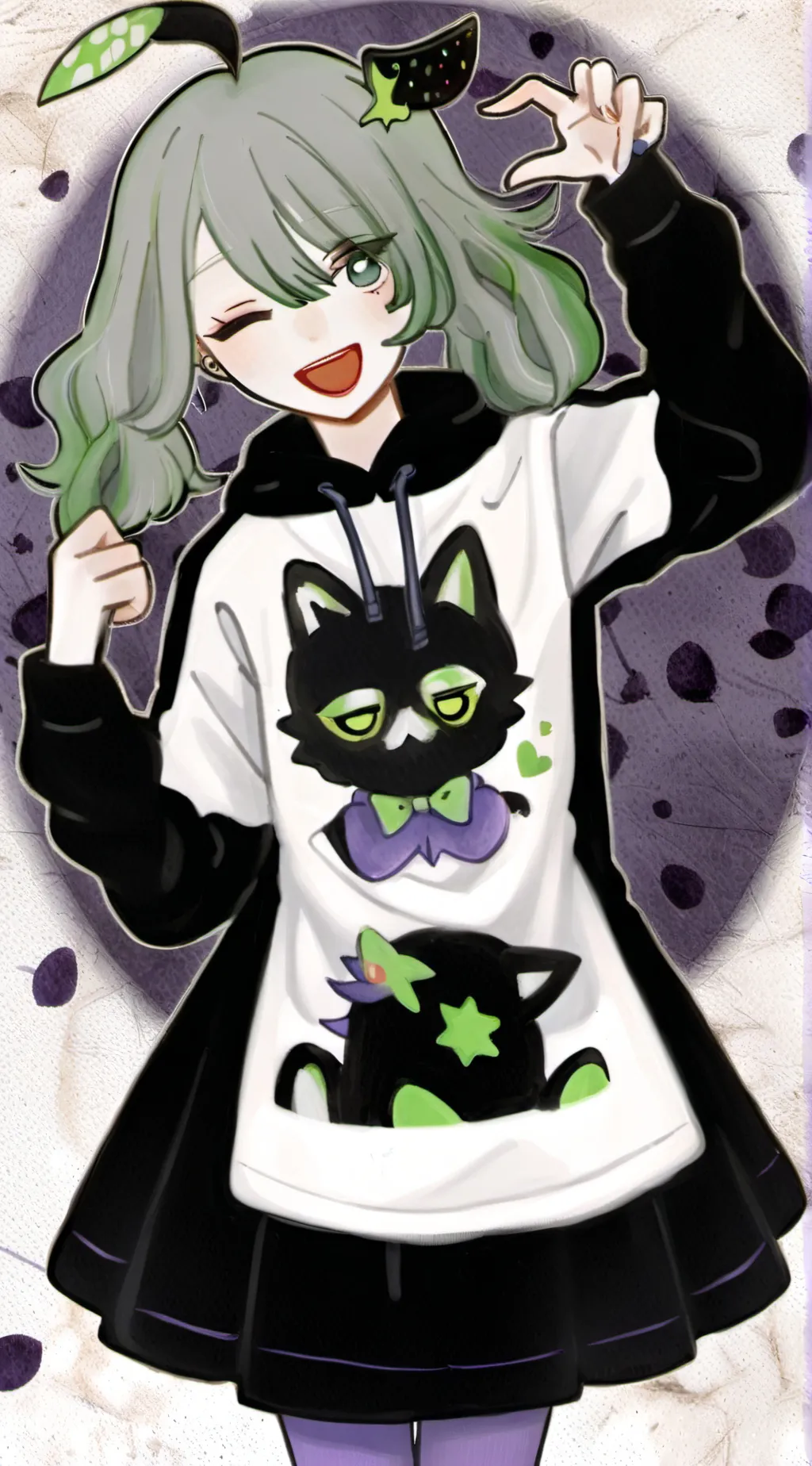 ai character: Cookie(human) background