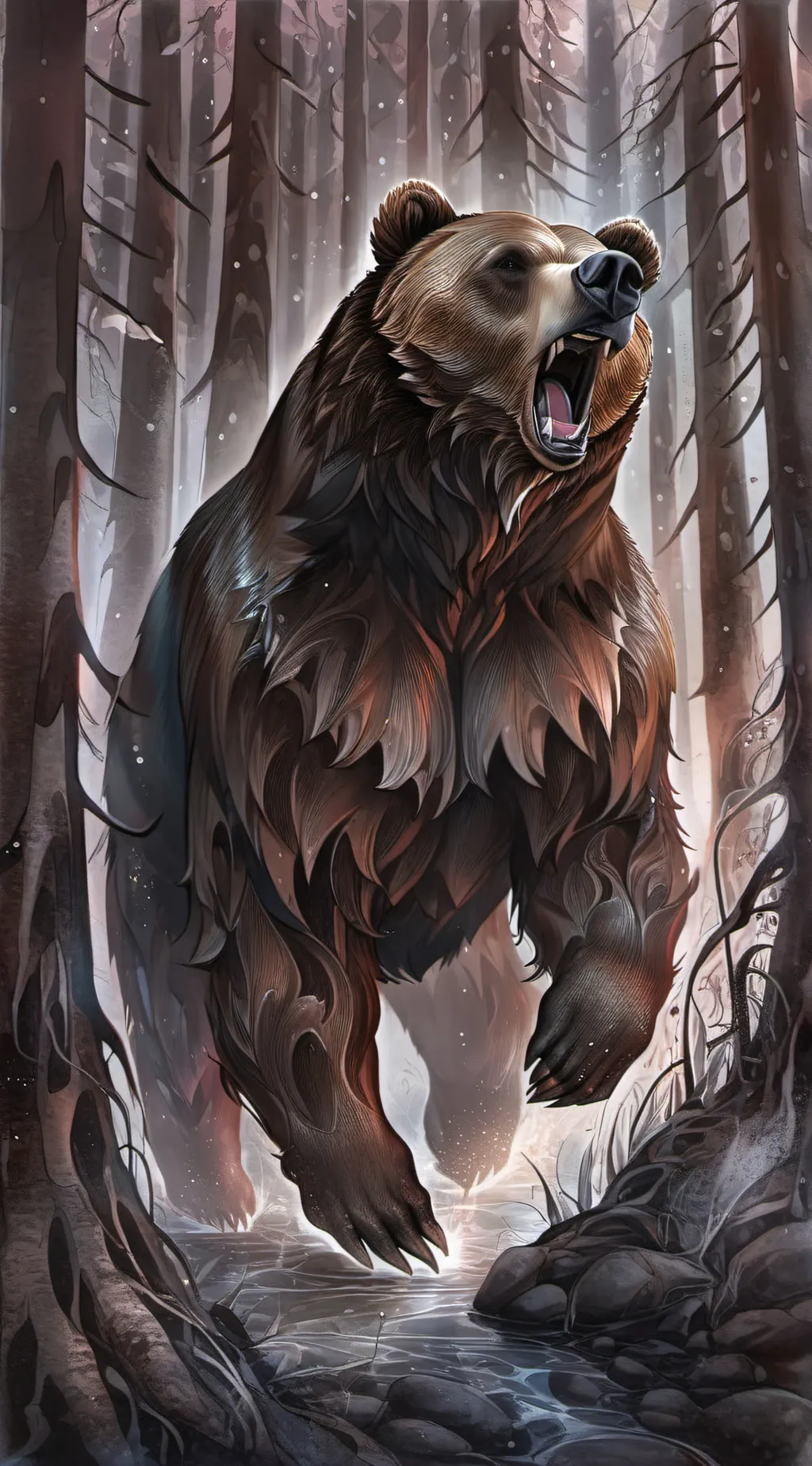 ai character: Thunderheart background