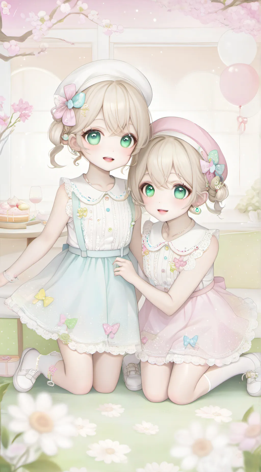 ai character: Alya and Rosie background