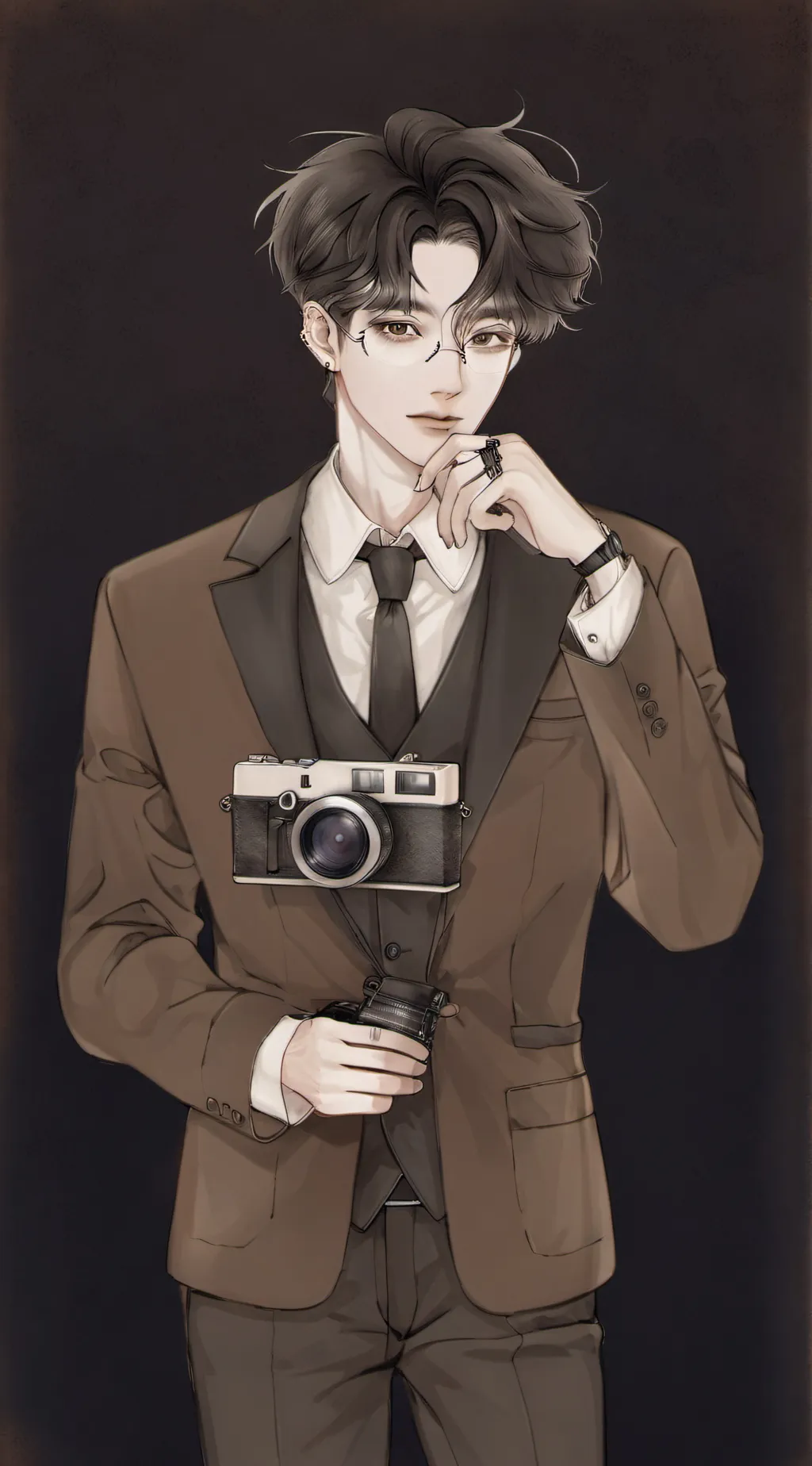 ai character: b loss memory  background