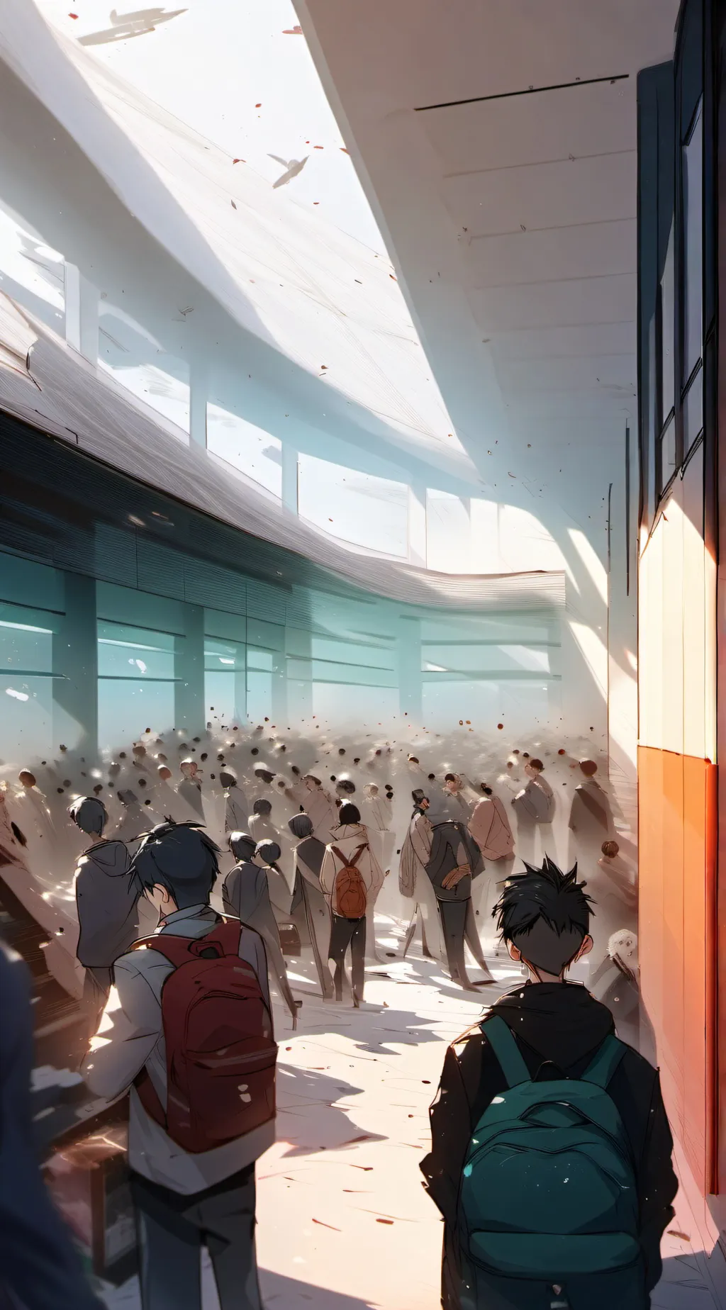 ai character: School background