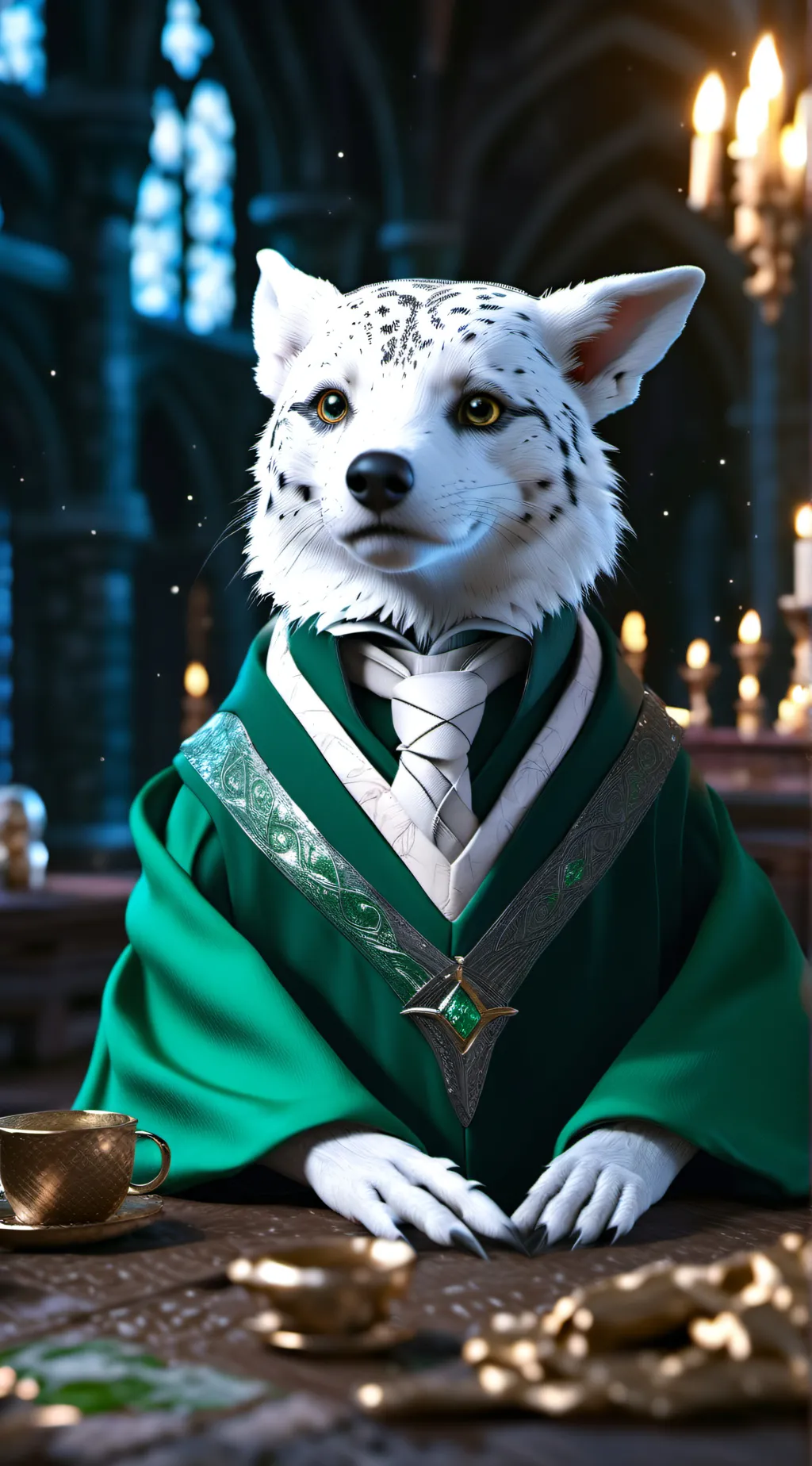 ai character: Slytherins  background