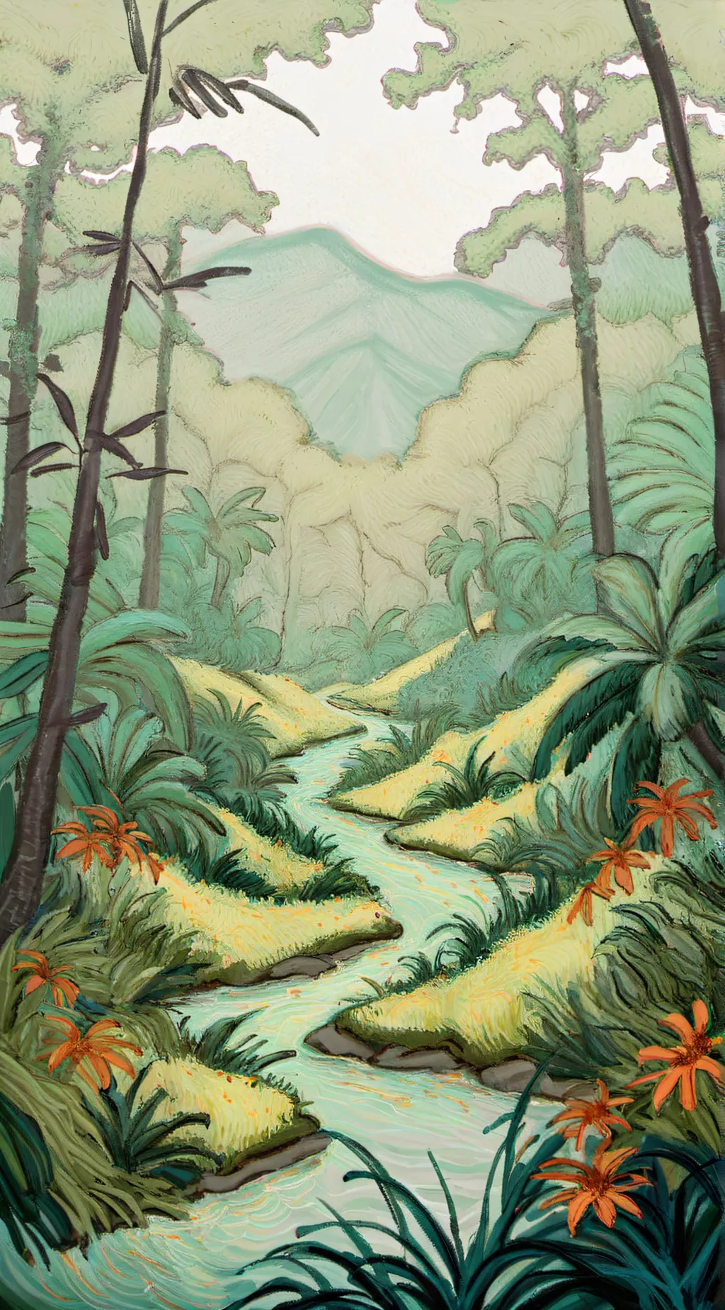 ai character: Predators background