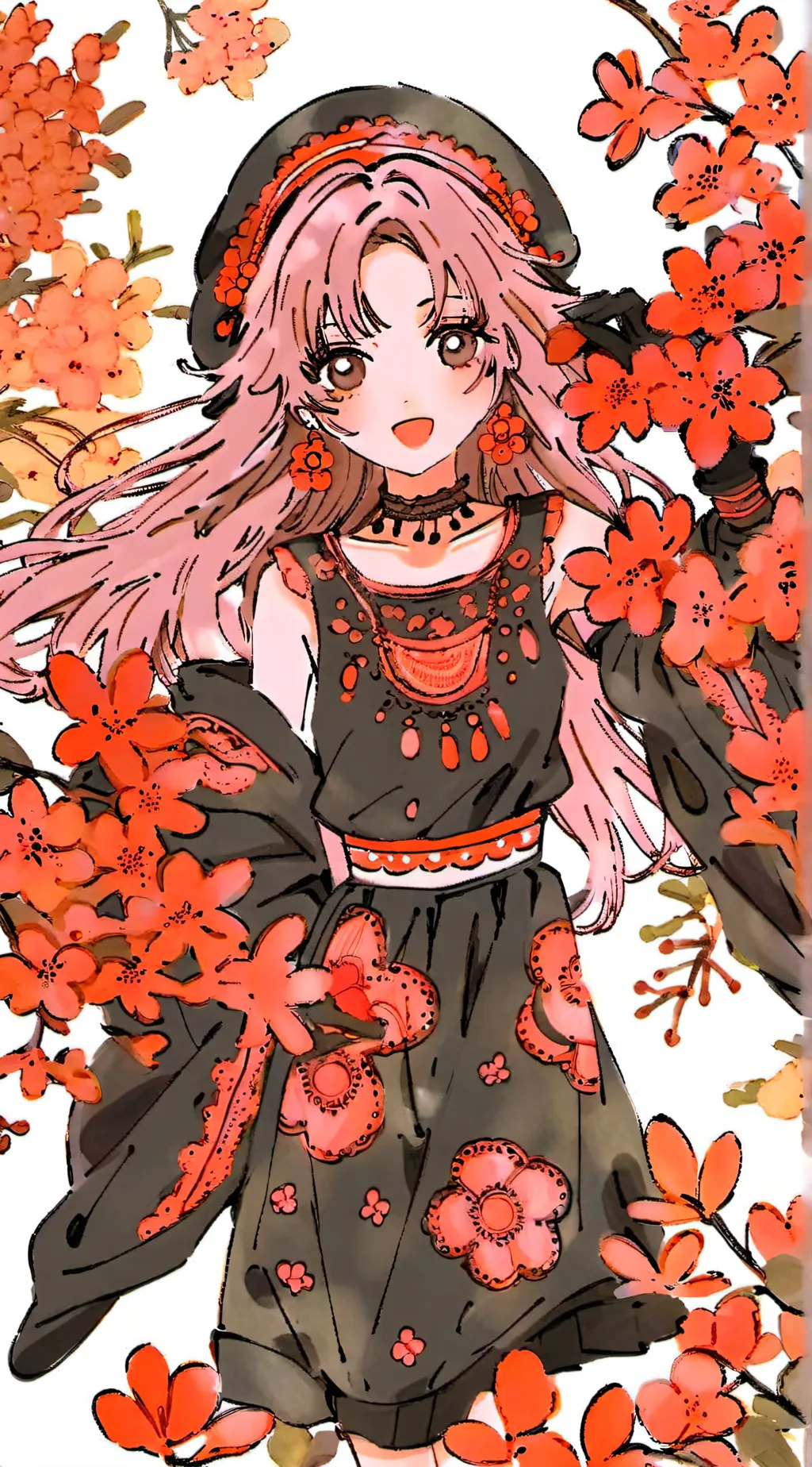 ai character: kny background