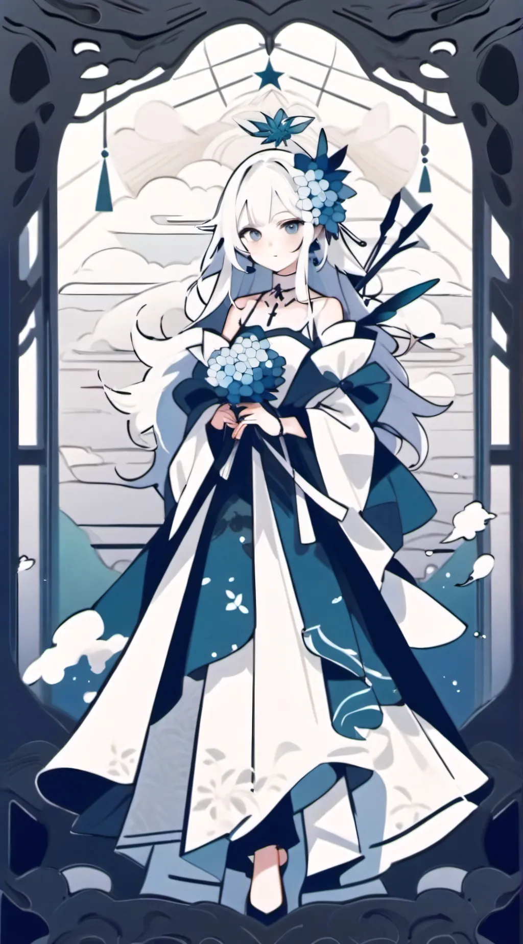 ai character: Demon slayer background