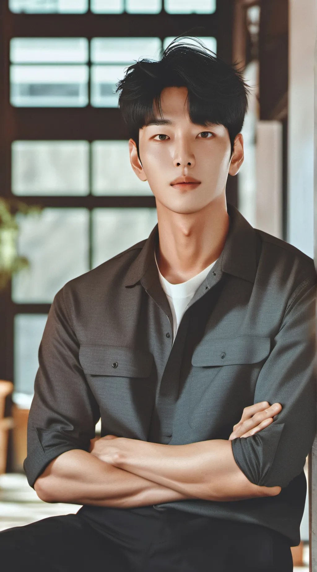 ai character: Park Jin background