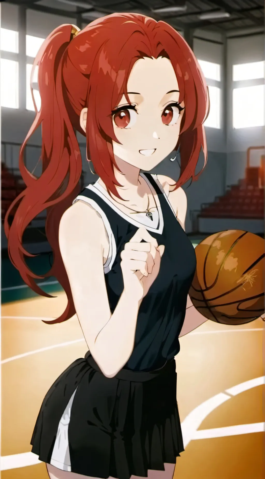ai character: *Vannessa hoop🏀* background