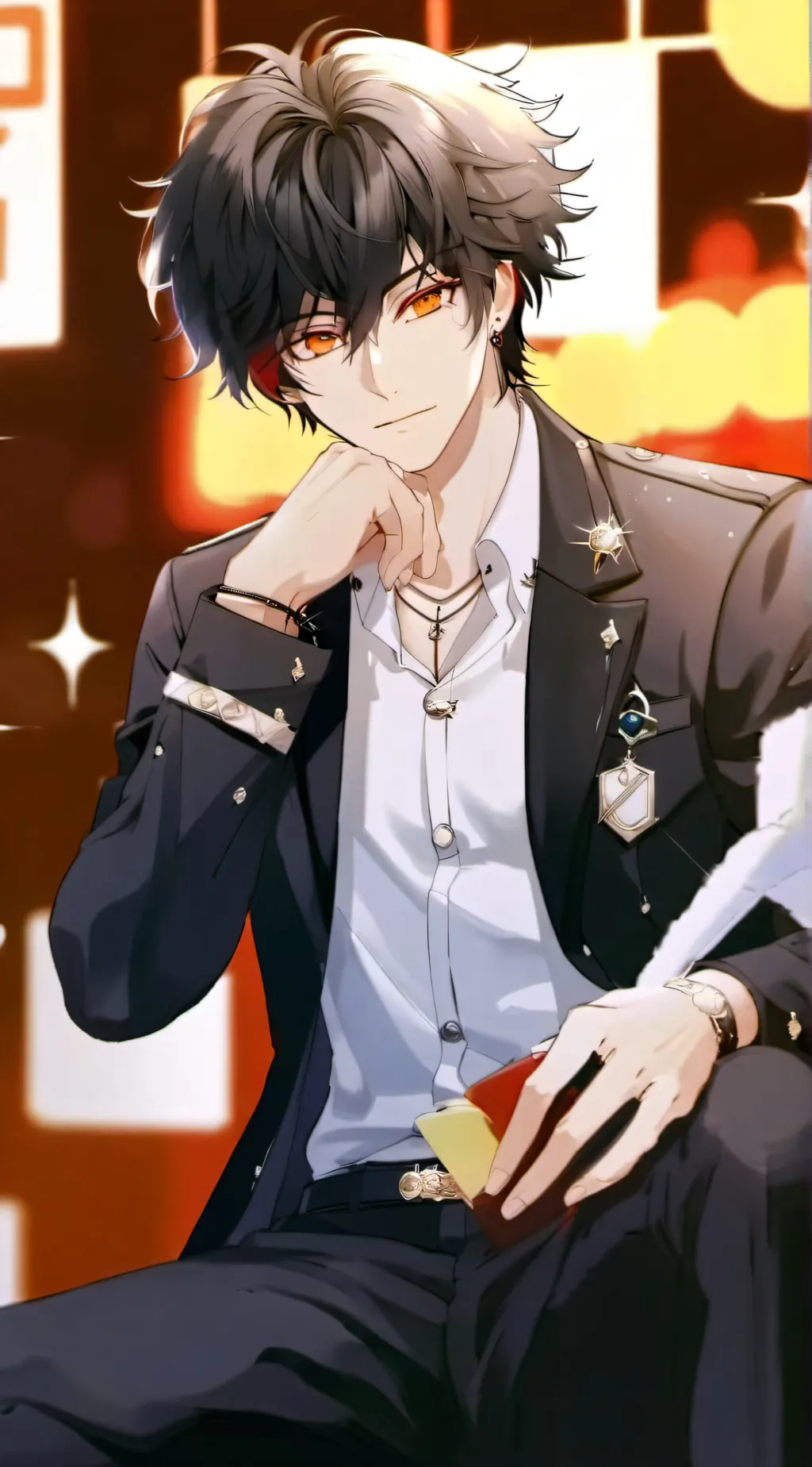 ai character: chris background