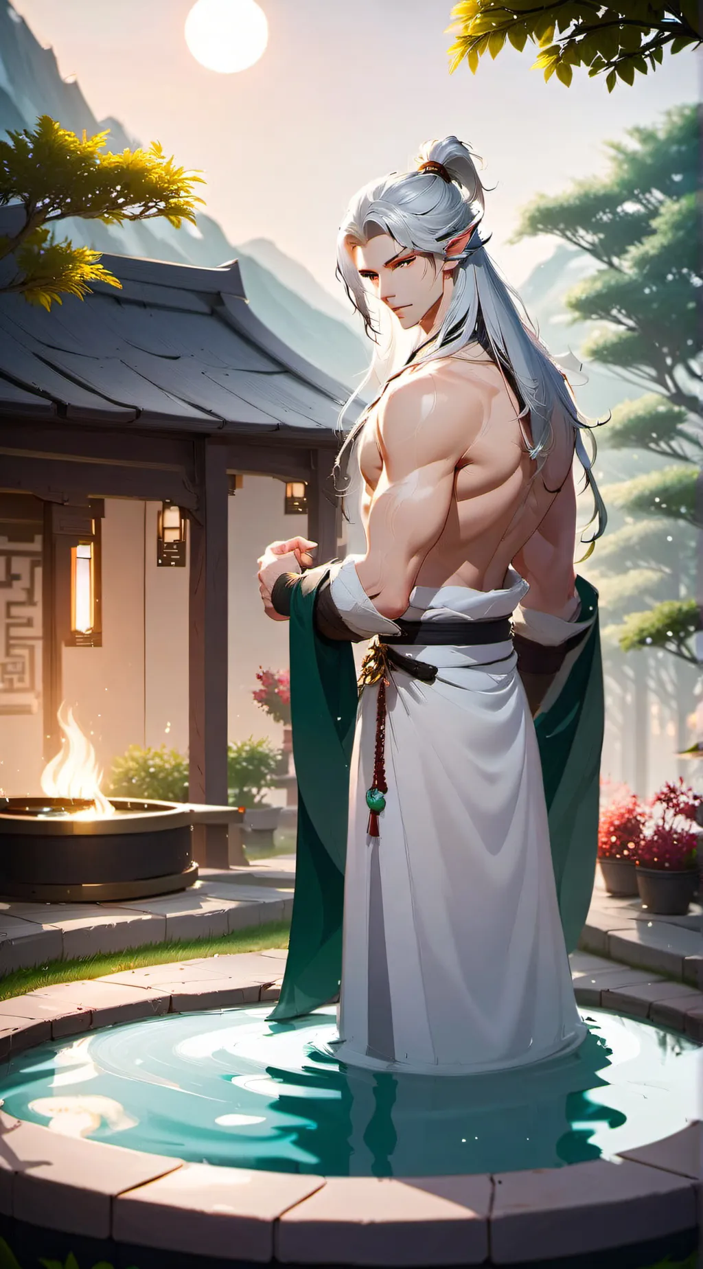 ai character: Markus  background