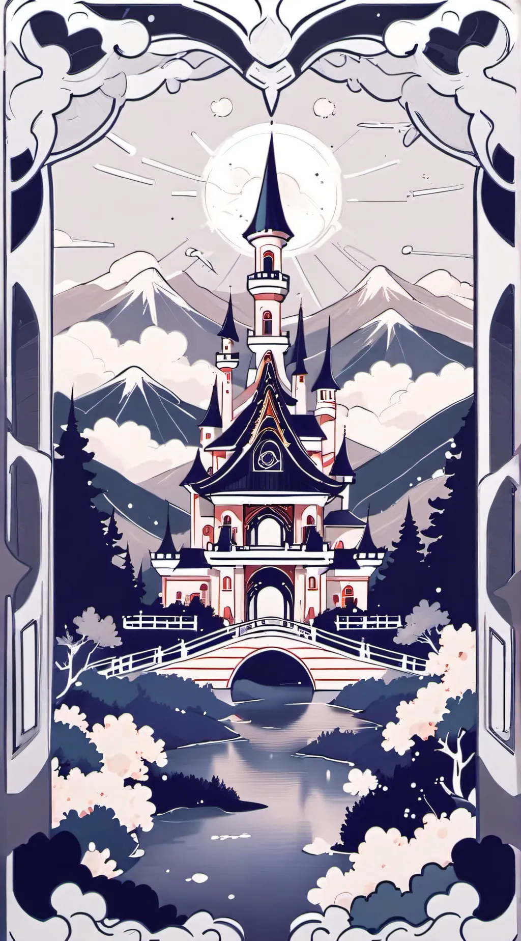 ai character: mickey mouse background