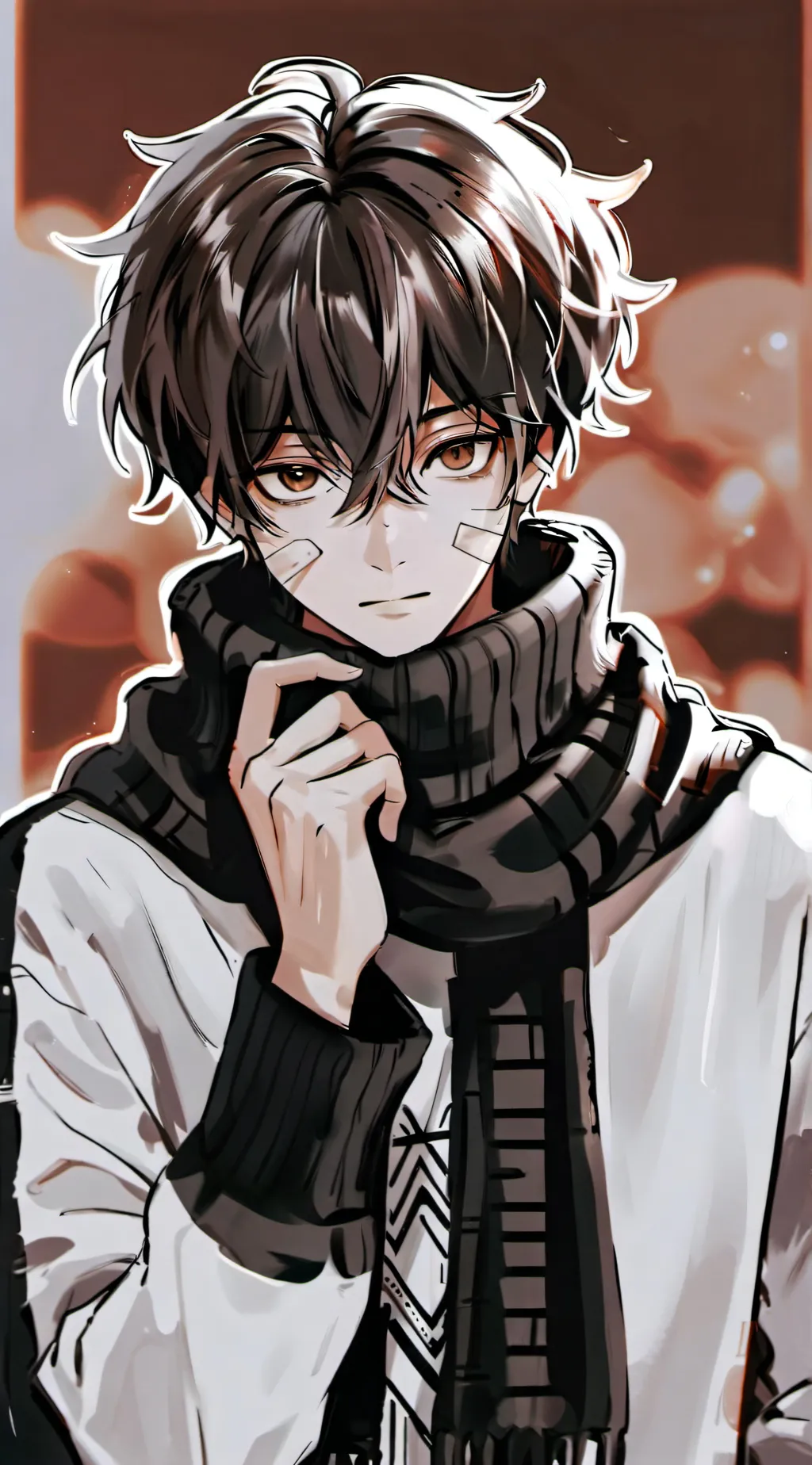 ai character: • Darren💕☕️ background