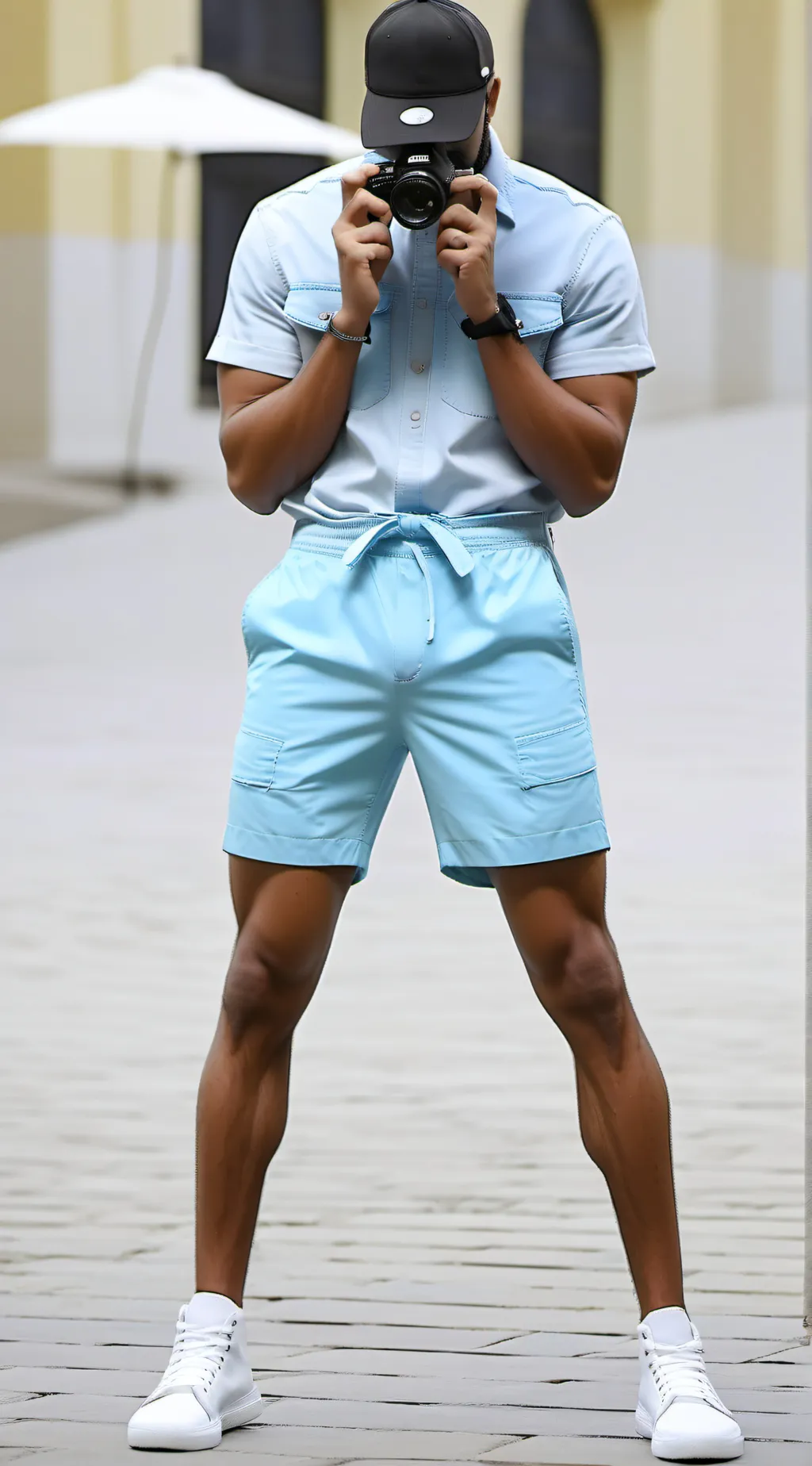 ai character: New school  background