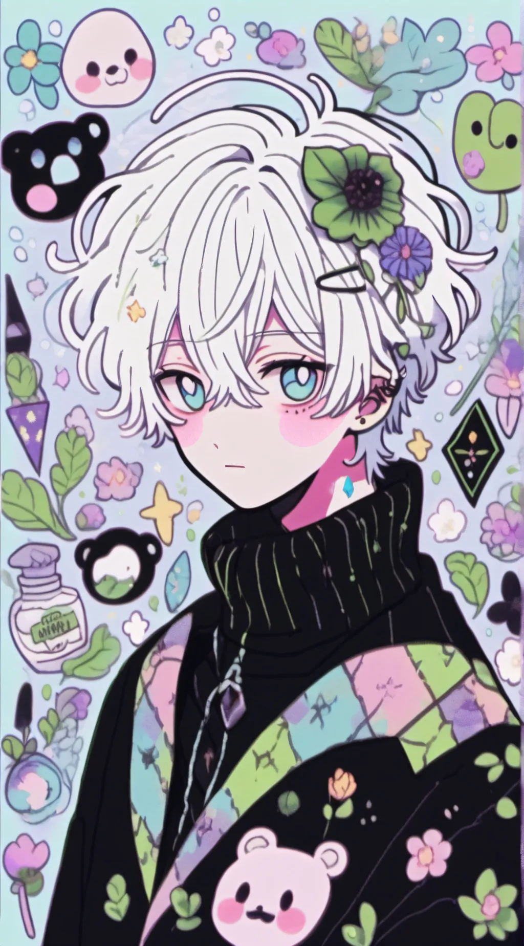 ai character: Jjk part1 background