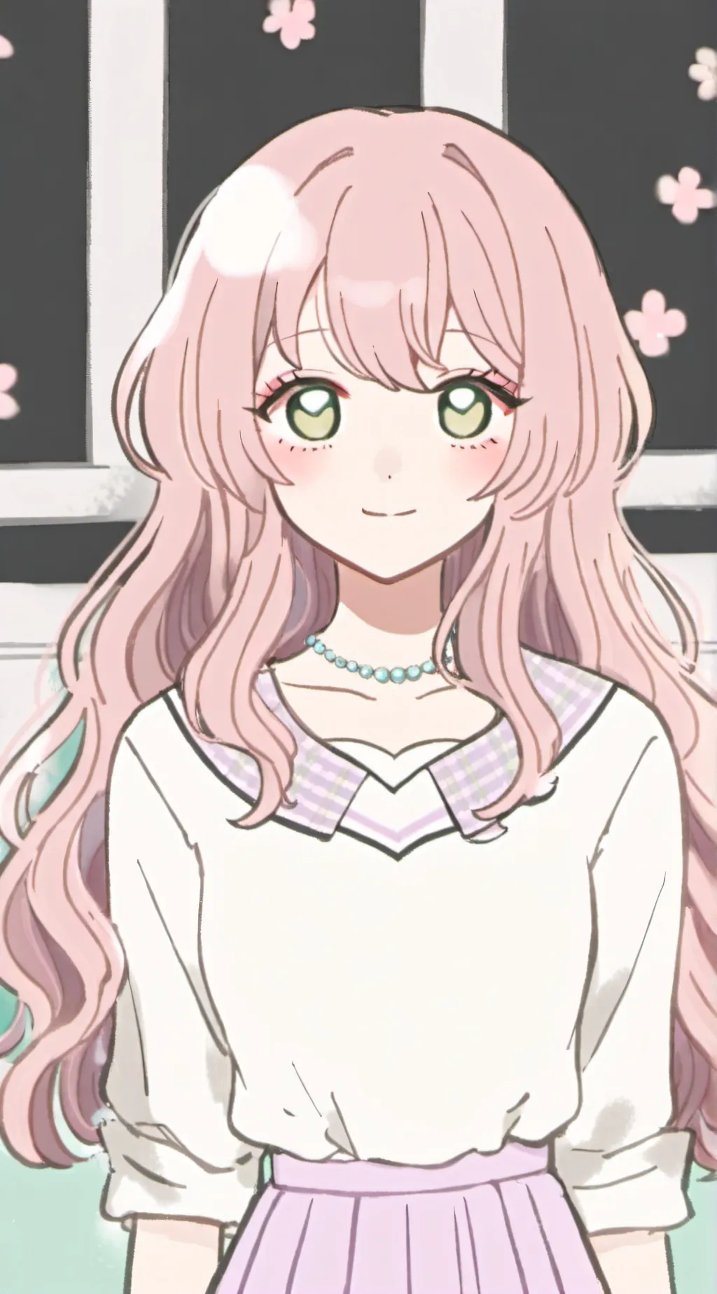 ai character: Anya and Damien background