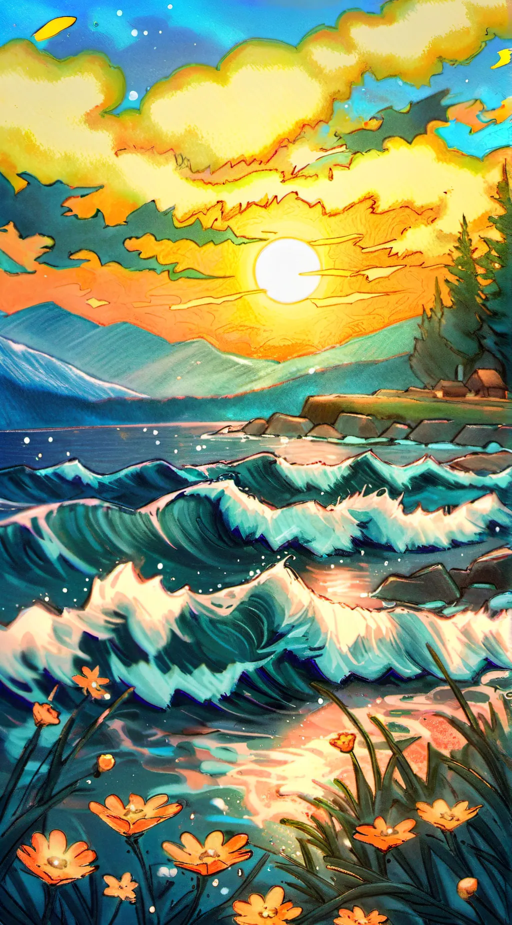 ai character: bini au background