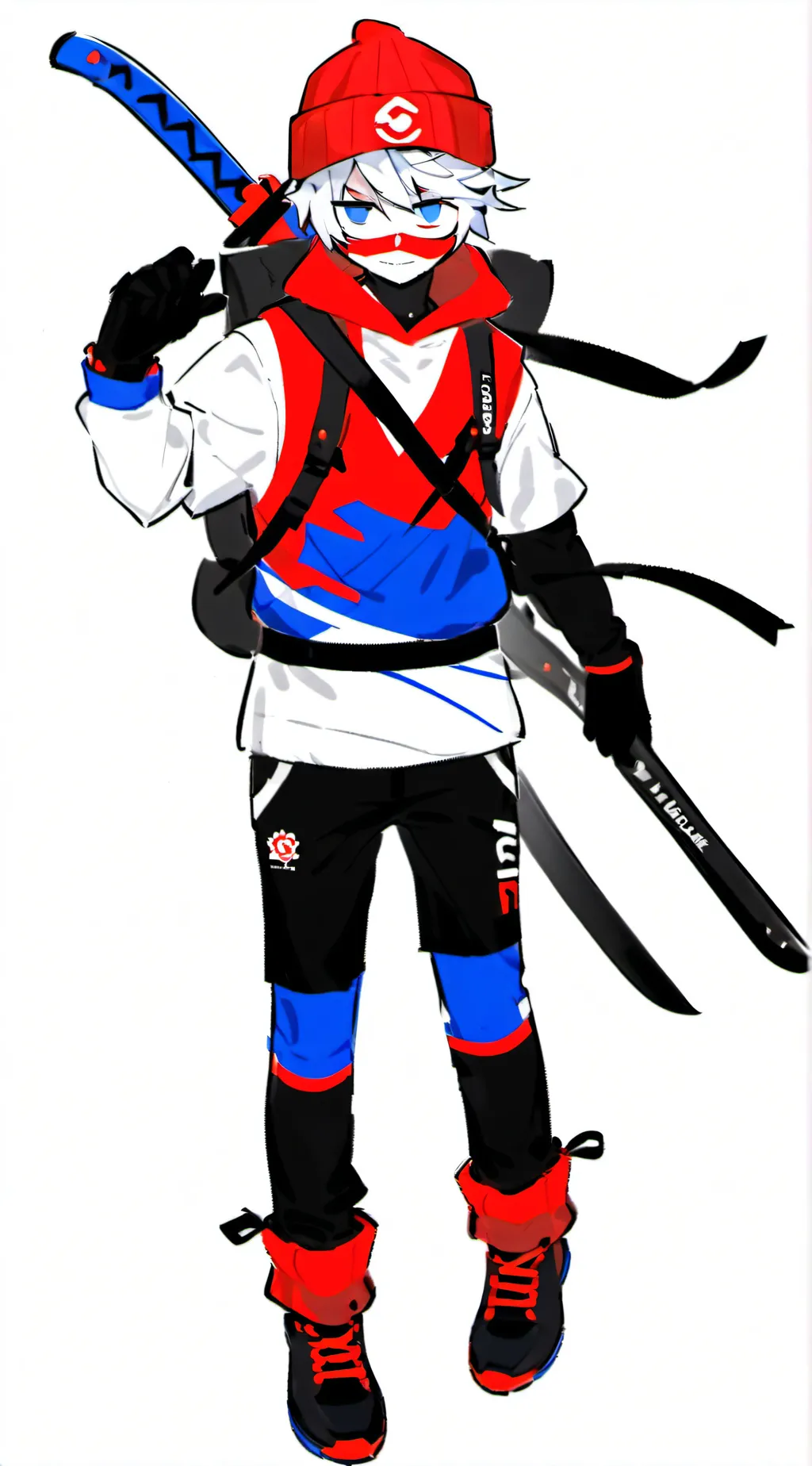 ai character: Countryhuman  background