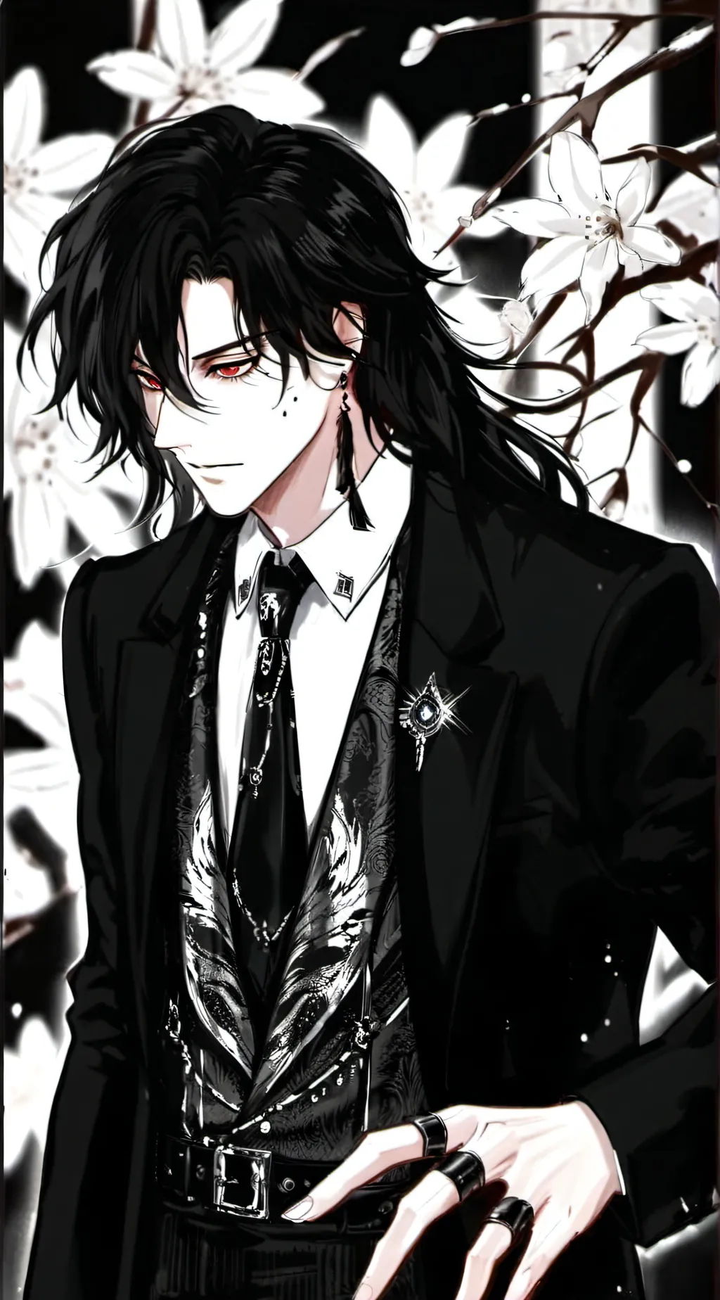 ai character: Zack  background