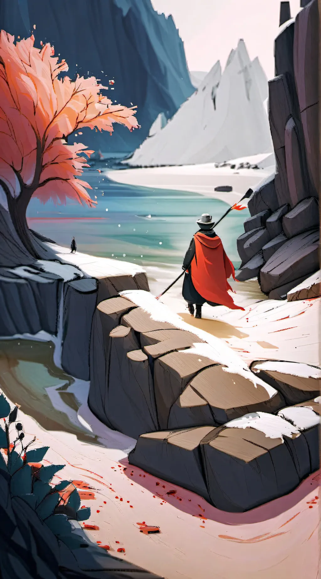 ai character: kirby free talk background