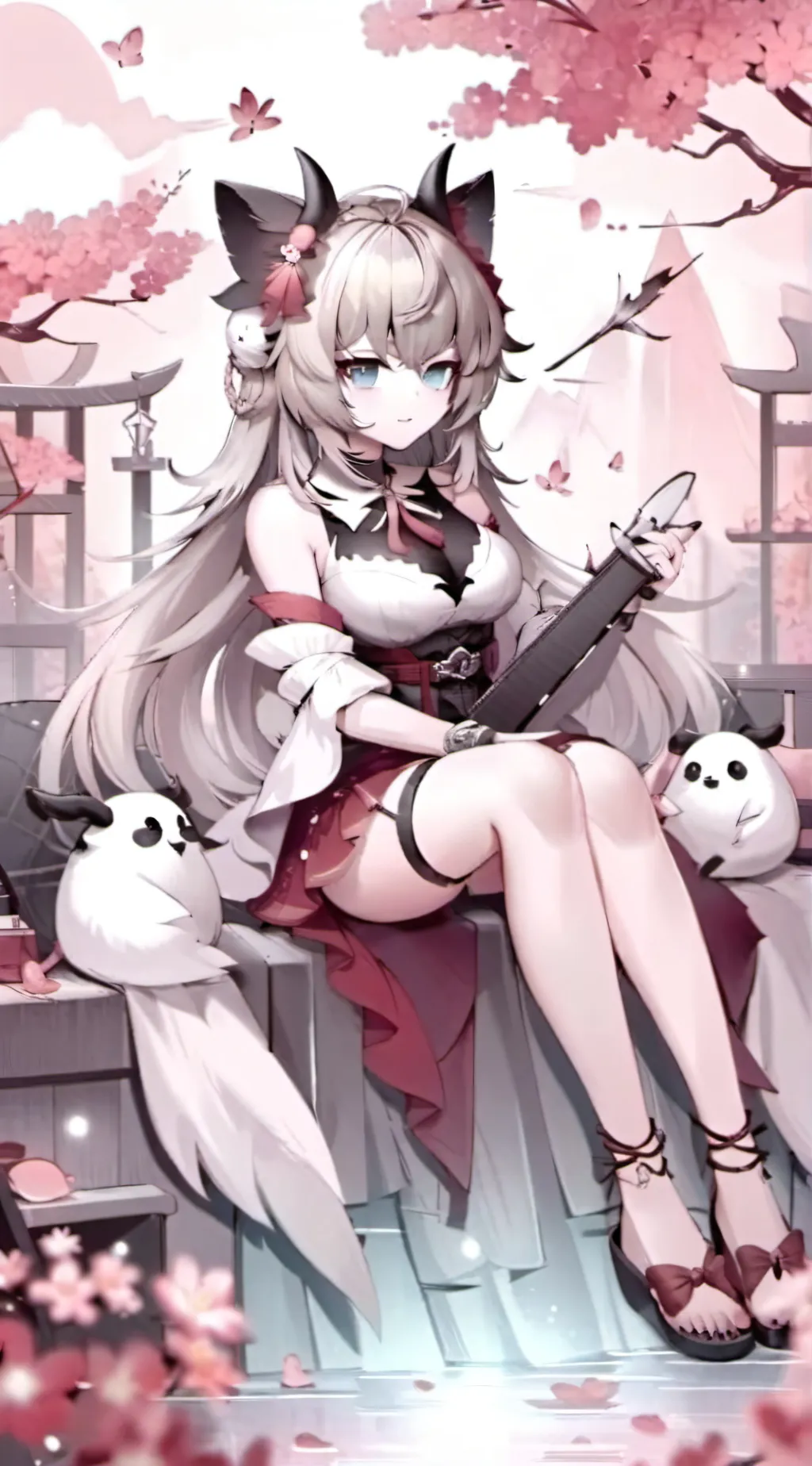 ai character: Curse high school  background