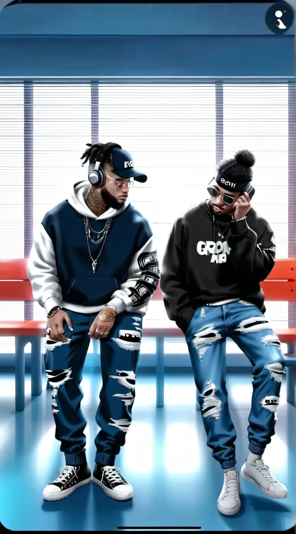 ai character: xavion  background