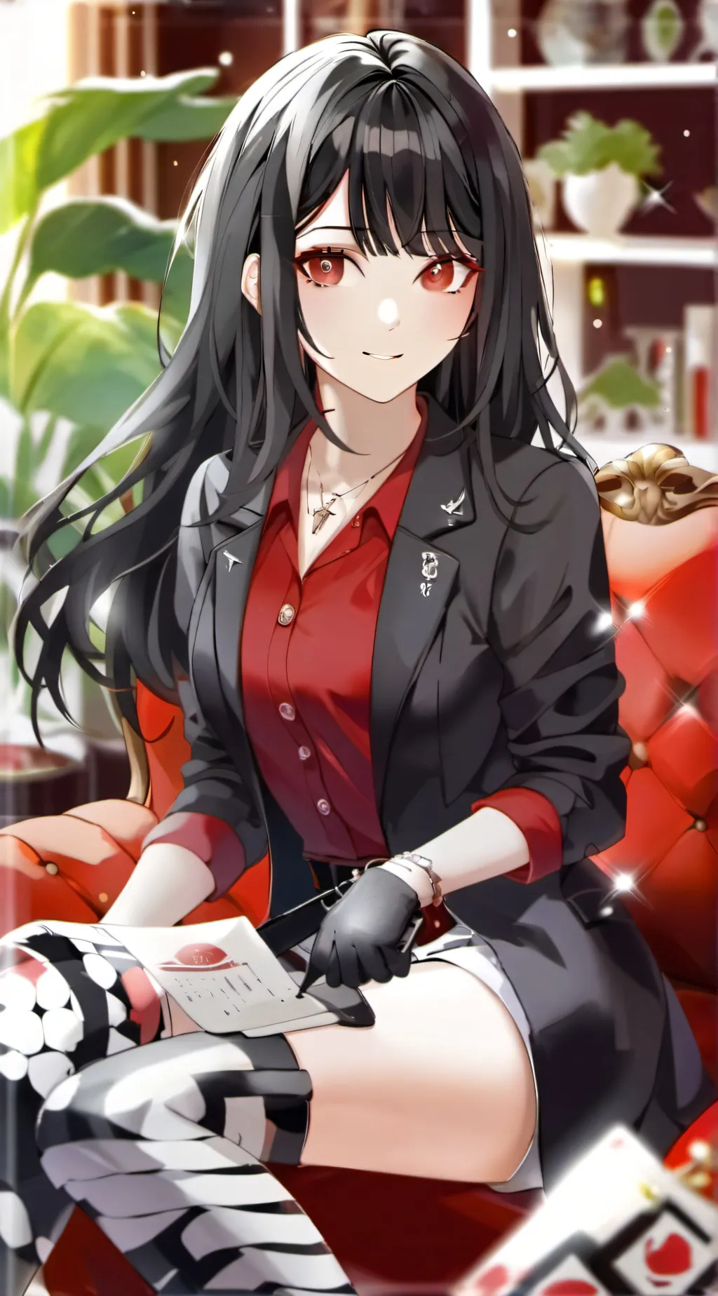 ai character: Vicky background