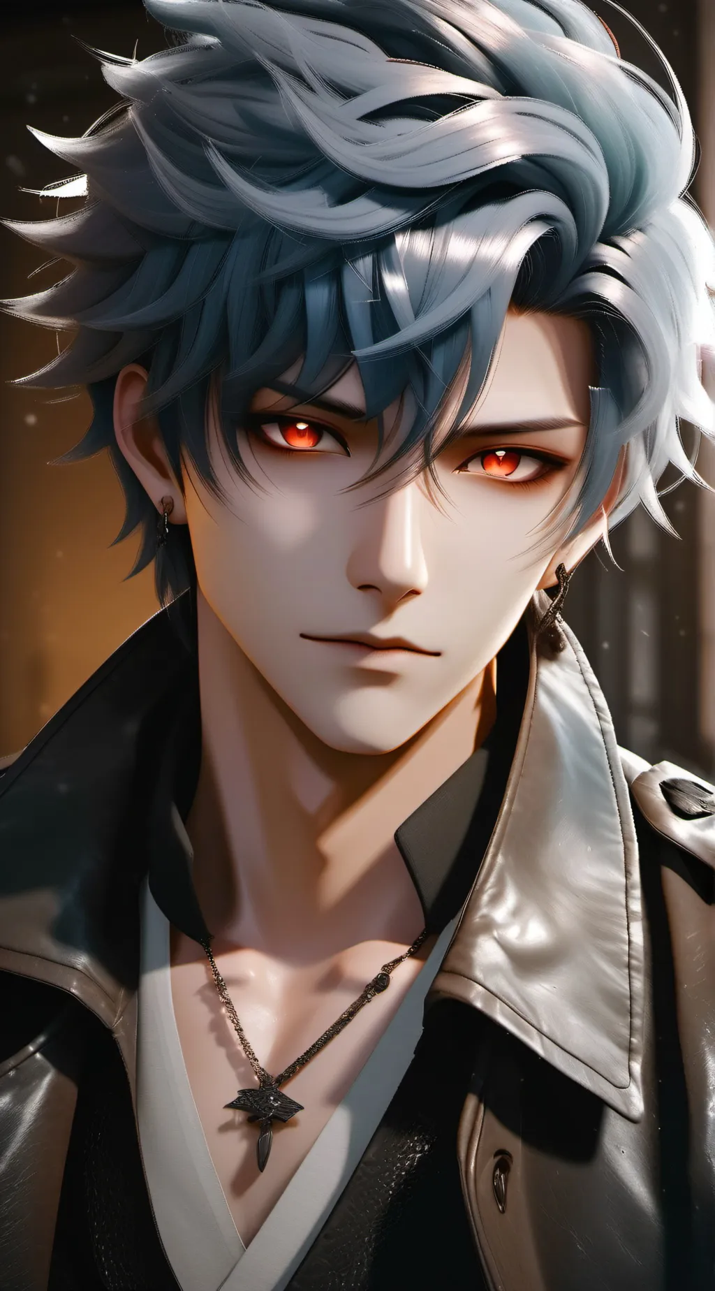 ai character: Leo background