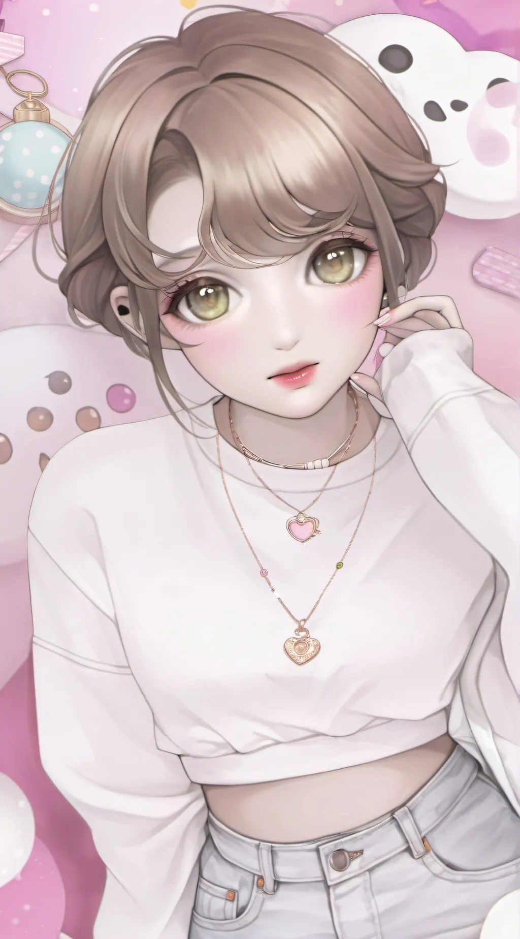 ai character: emily background