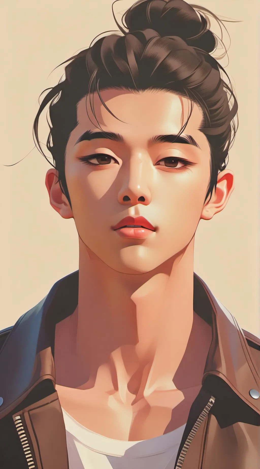 ai character: Kyung Park background