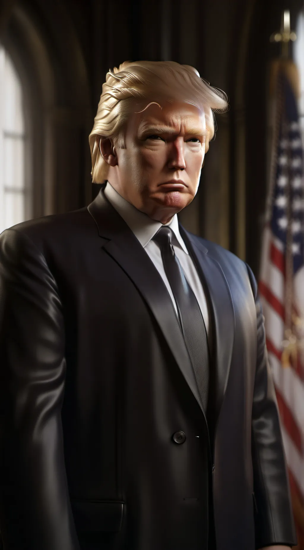 ai character: Donald Trump background