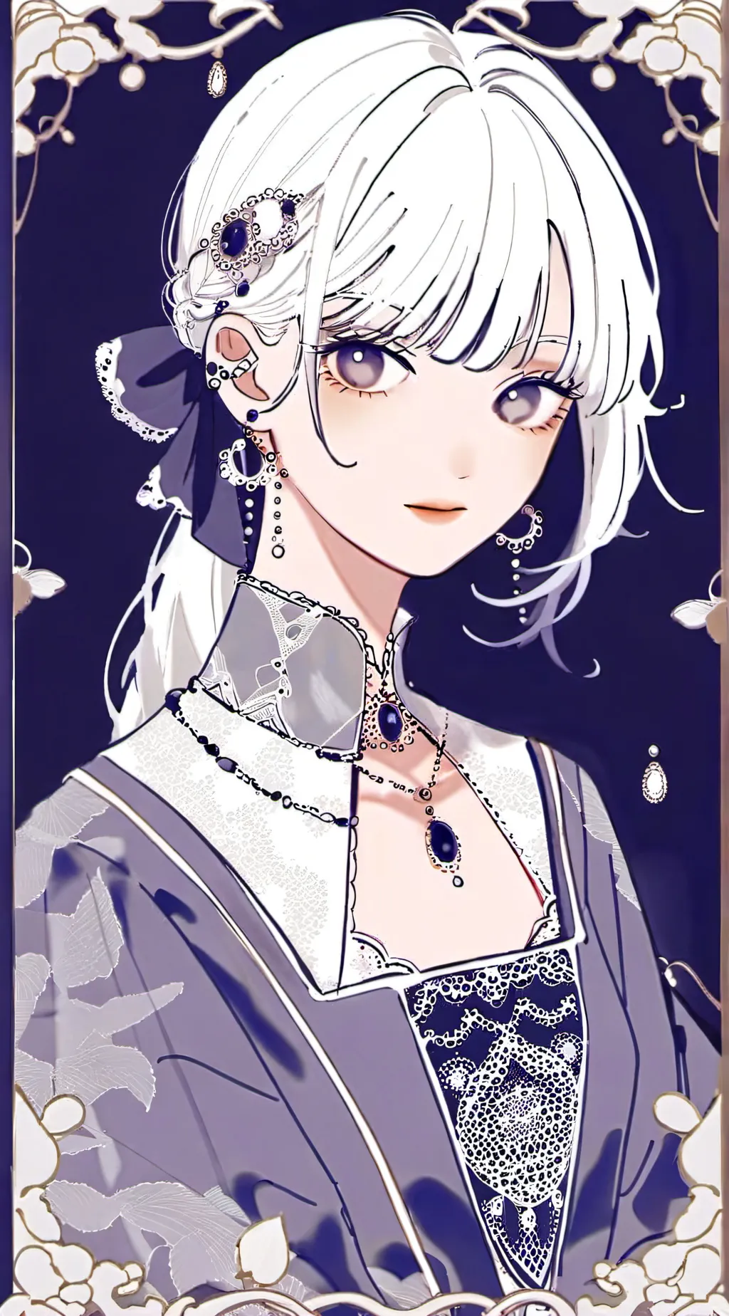 ai character: Collete and Edgar background