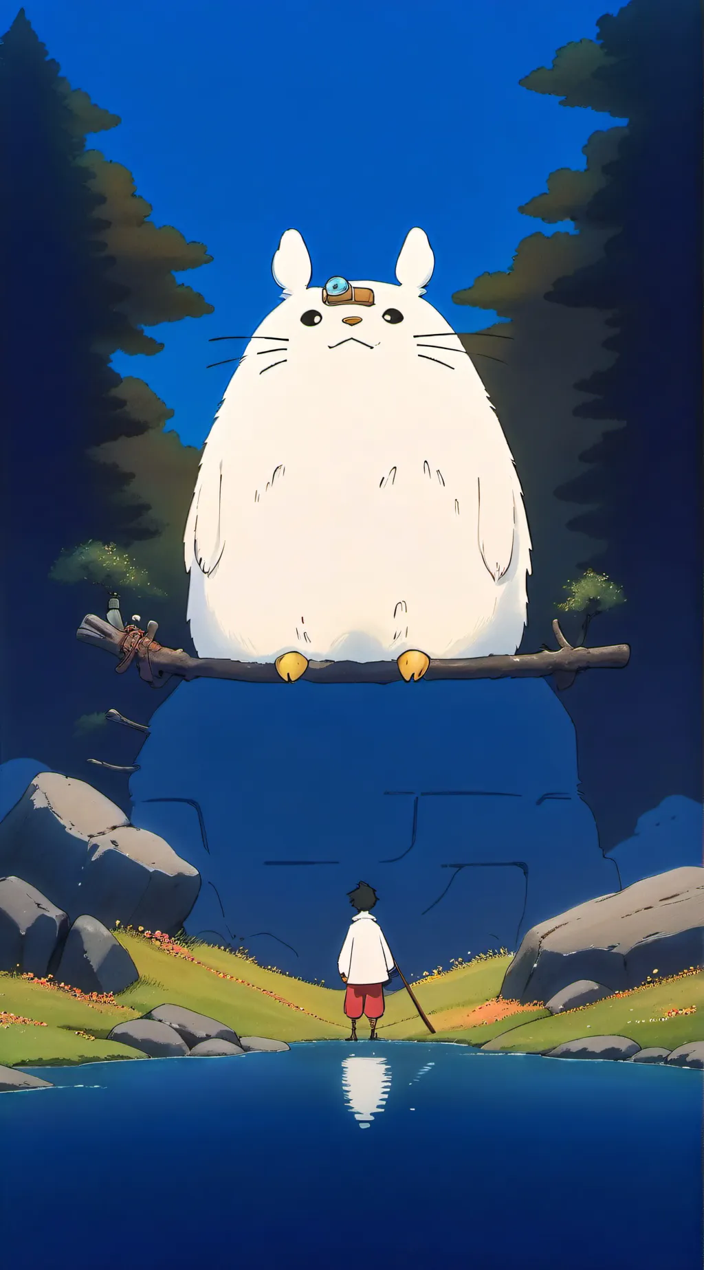 ai character: Wish granter background