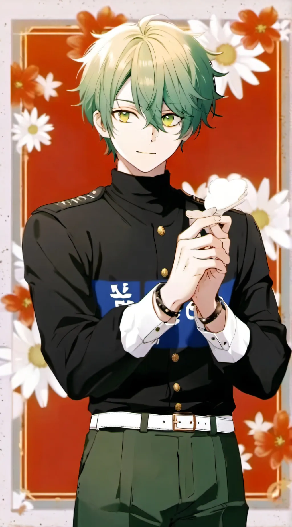 ai character: Izuku Mydoria  background